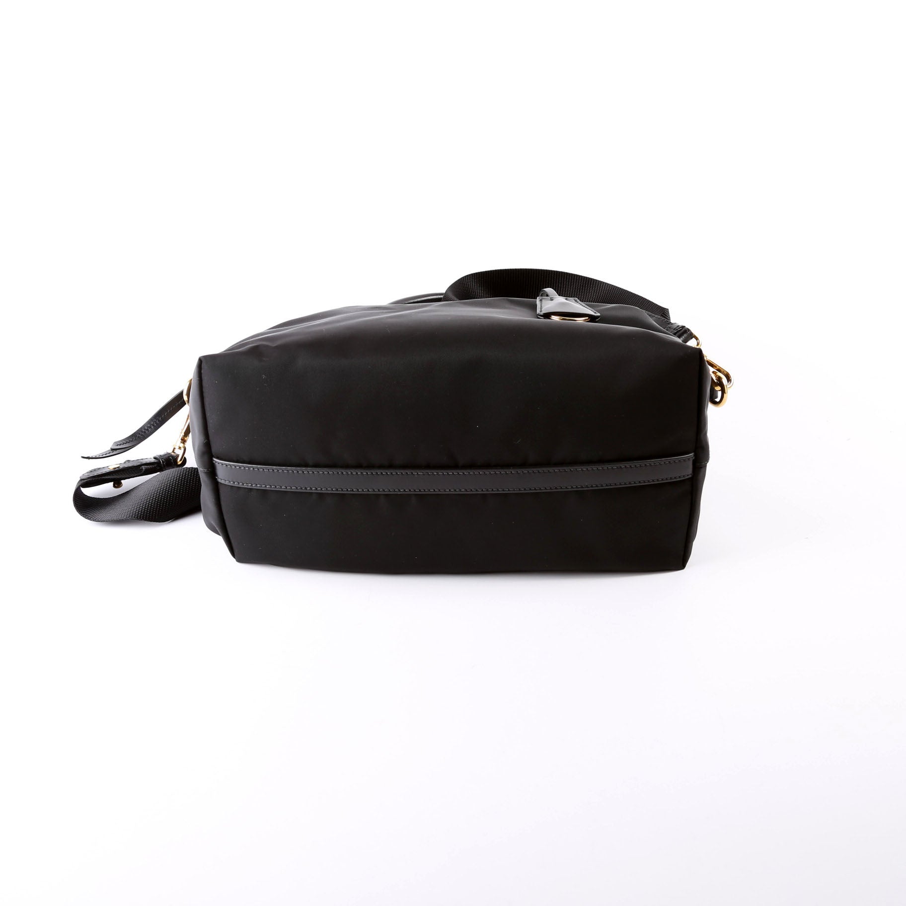 Prada Nylon Satchel Black Bag