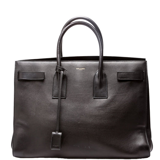 Saint Laurent Sac De Jour Large Black Bag