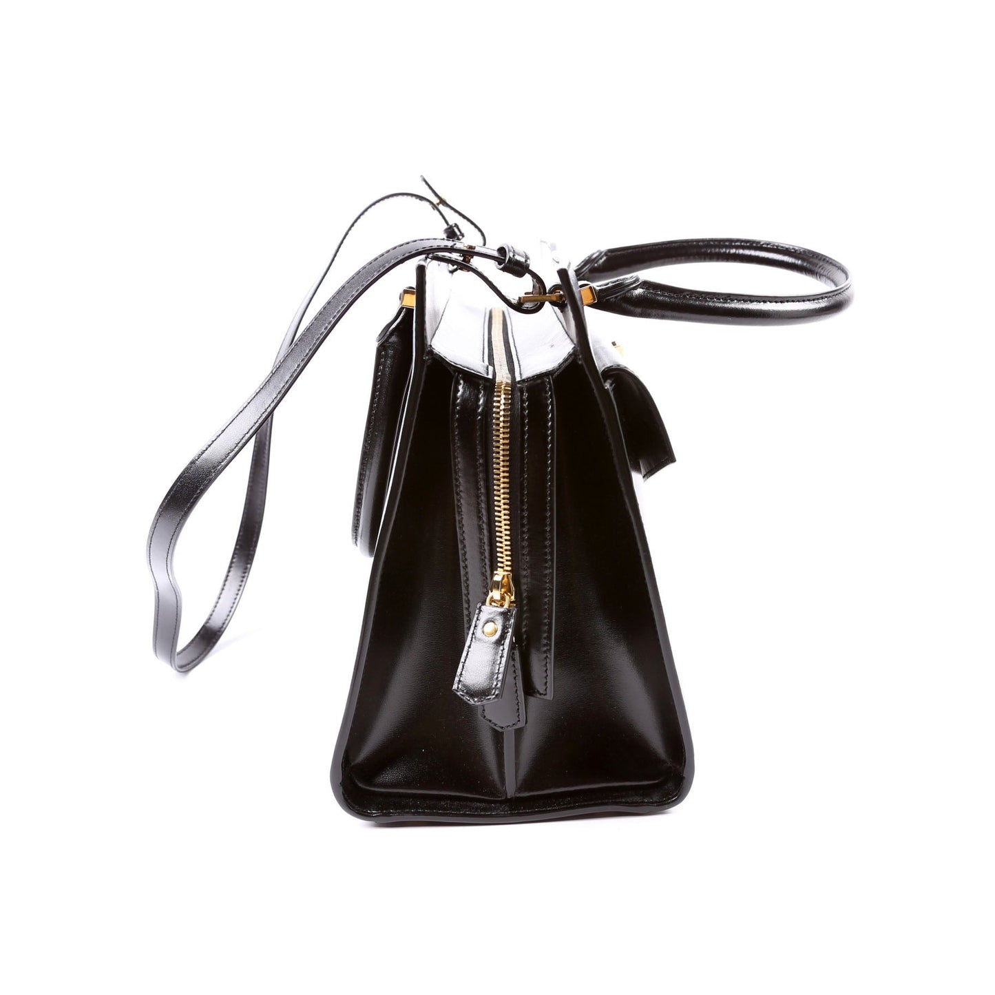 Saint Laurent Uptown Satchel Medium 557653 Black Bag