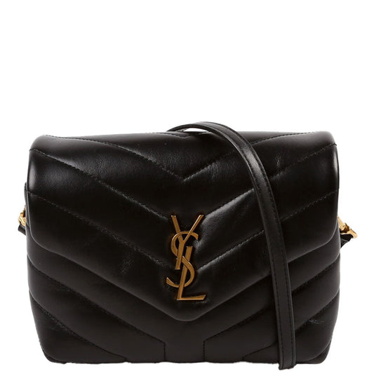 Saint Laurent Loulou Satchel Toy Crossbody 678401 Black Bag
