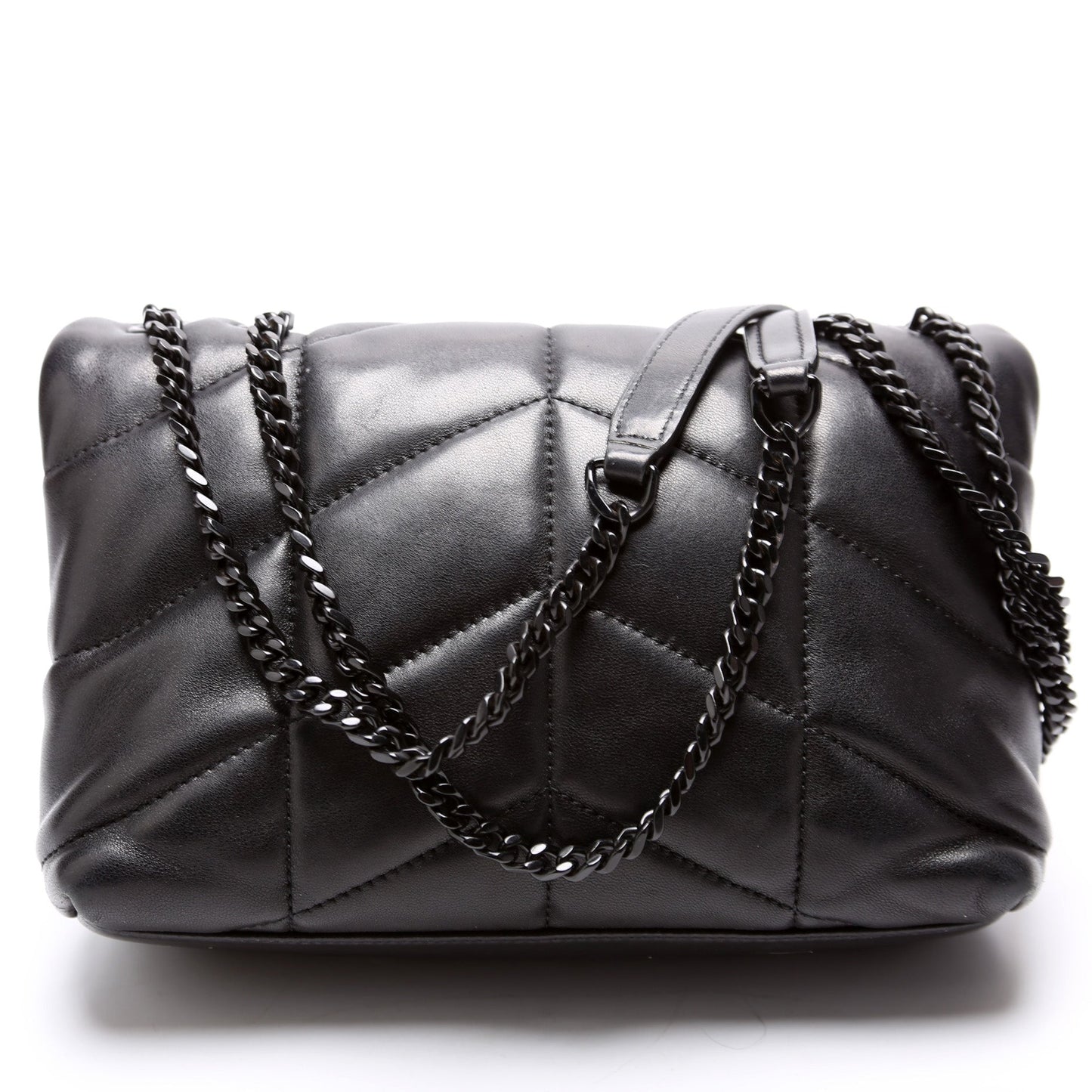 Saint Laurent 759337 Loulou Toy Quilted Lambskin Black Bag