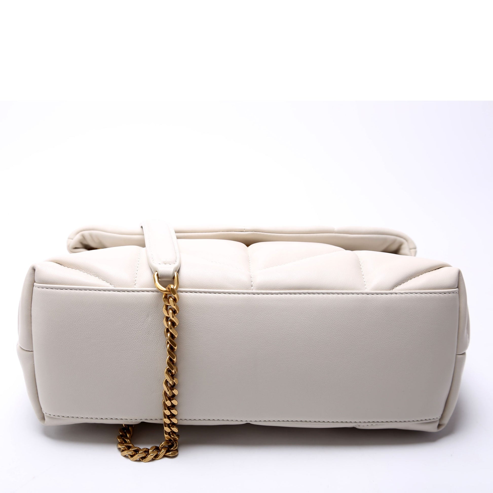 Saint Laurent Puffer Quilted Small Lambskin 577476 Bag