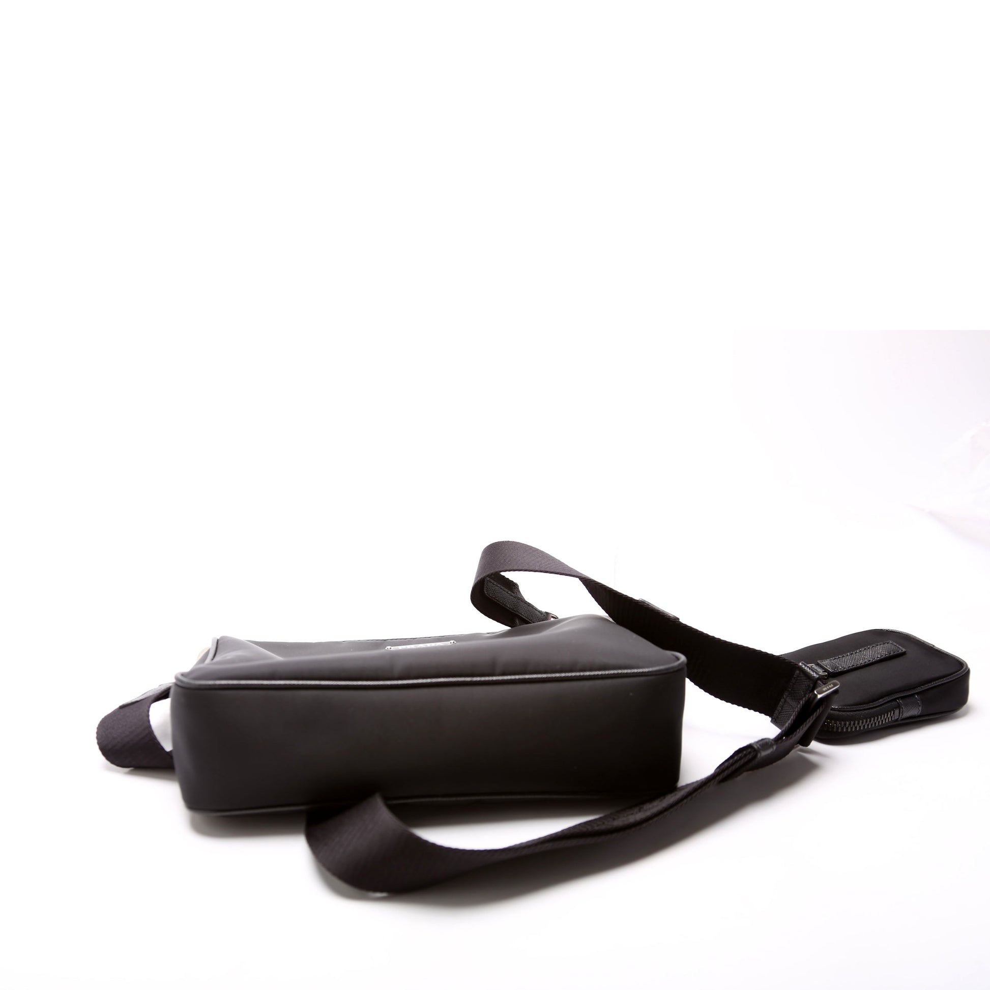 Prada Re-Nylon/Saffiano Shoulder Bag