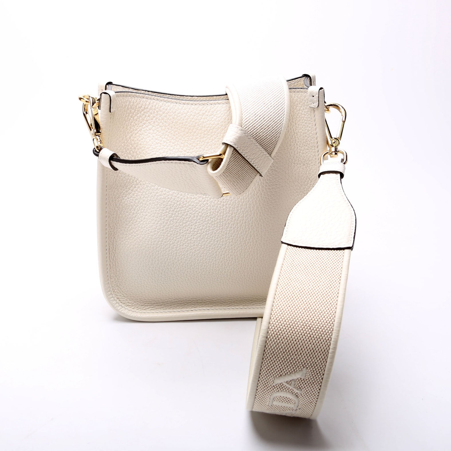 Prada Leather Mini Shoulder White Bag