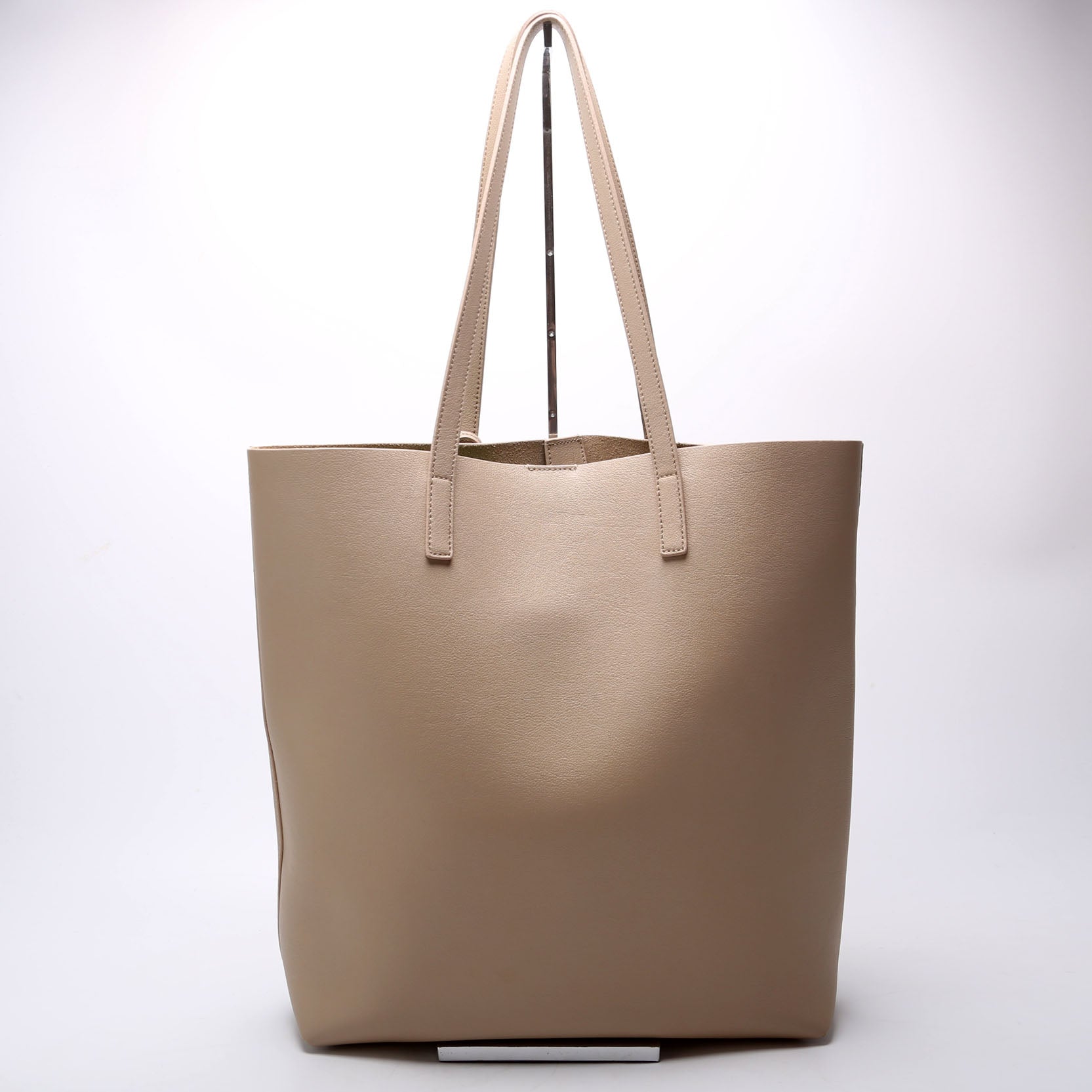 Saint Laurent Shopping Tote North/South 454203 Taupe Bag