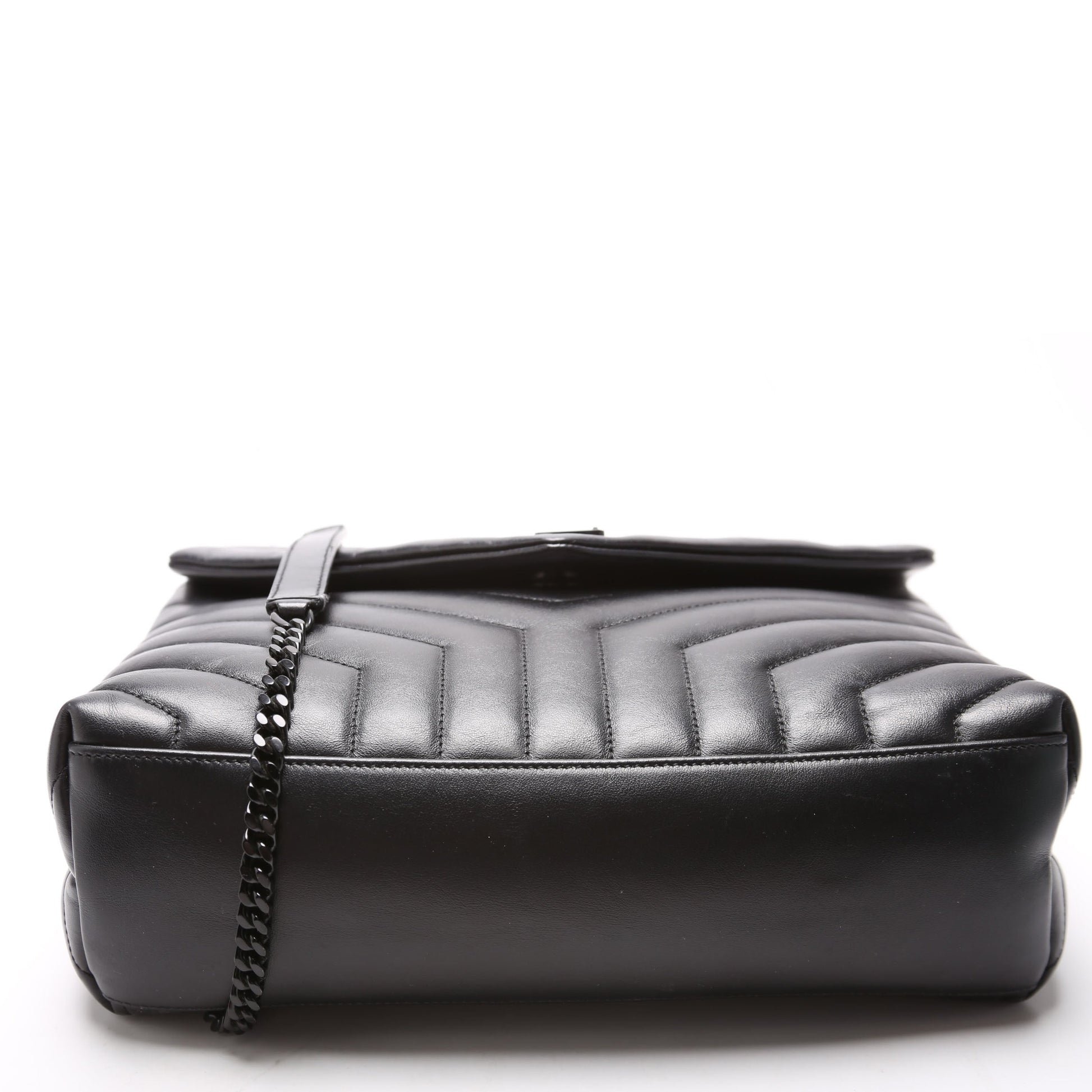 Saint Laurent LouLou Medium Quilted 574946 Black Bag