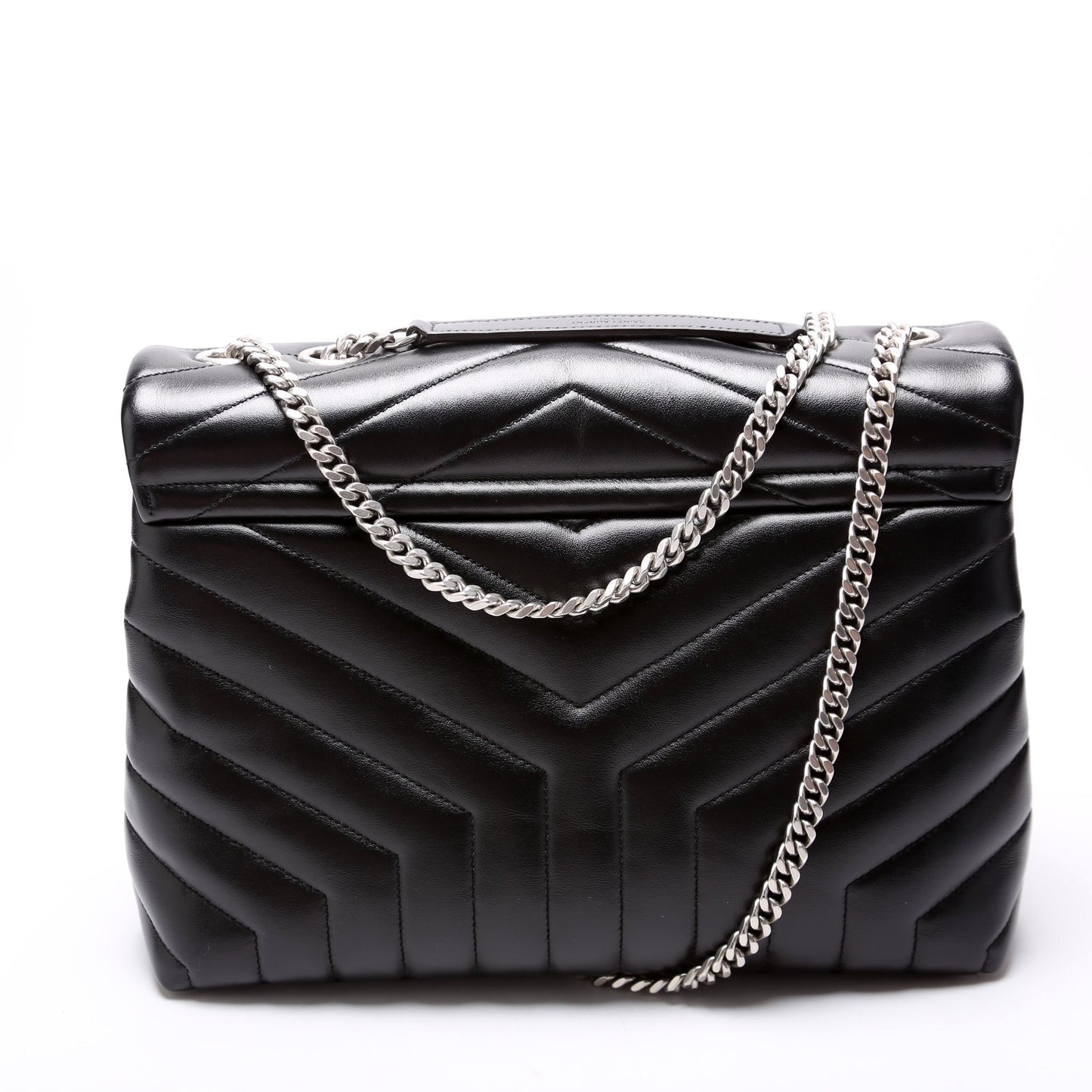 Saint Laurent LouLou Medium Quilted 574946 Black Bag