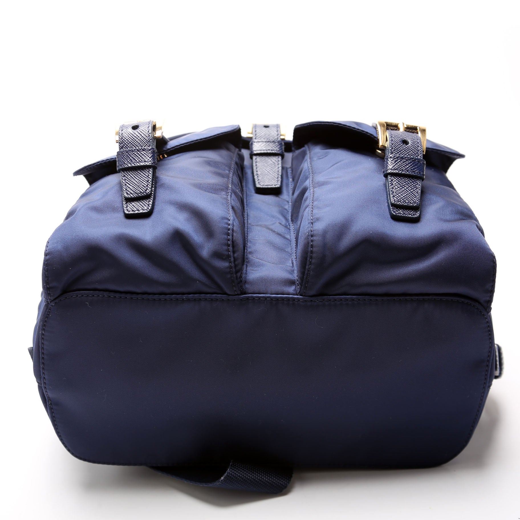Prada Re-Nylon Backpack Small Blue Bag