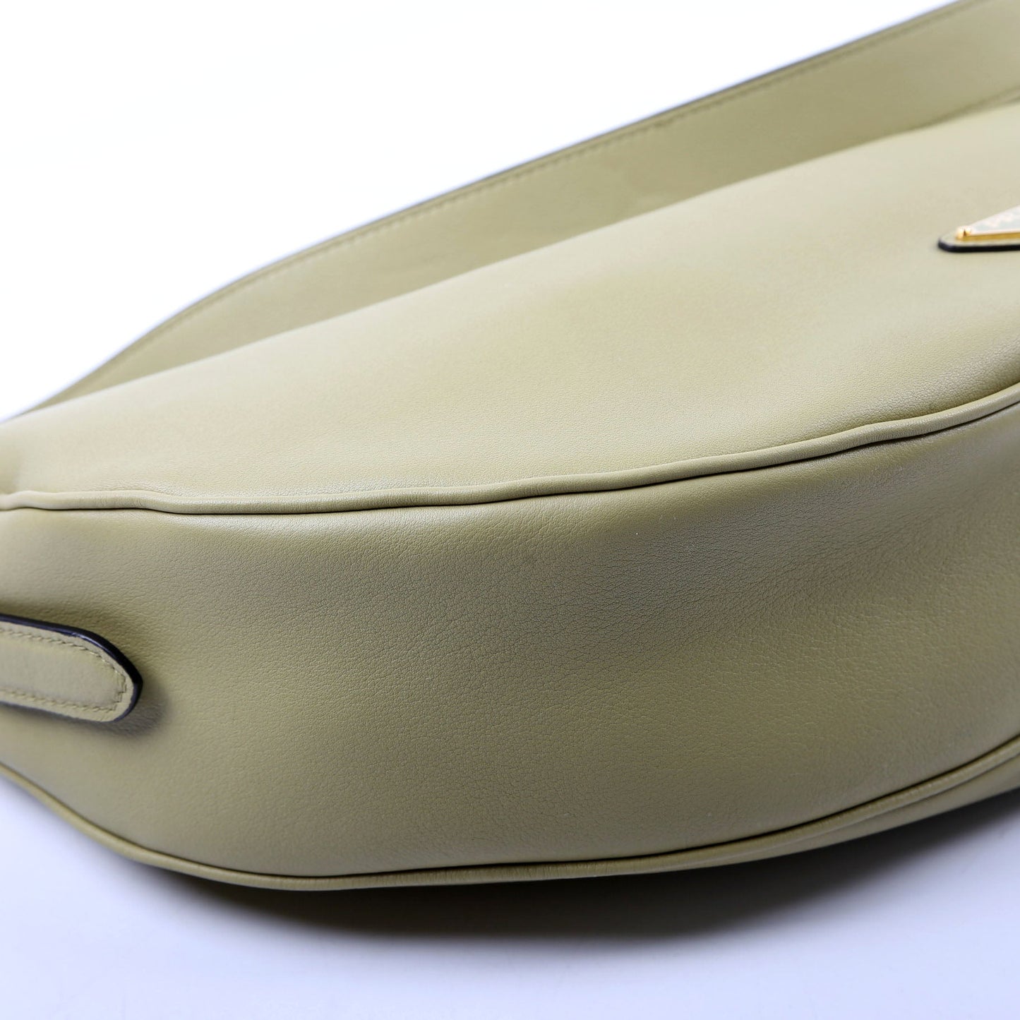 Prada Demi-Lune Calfskin Shoulder Large Bag