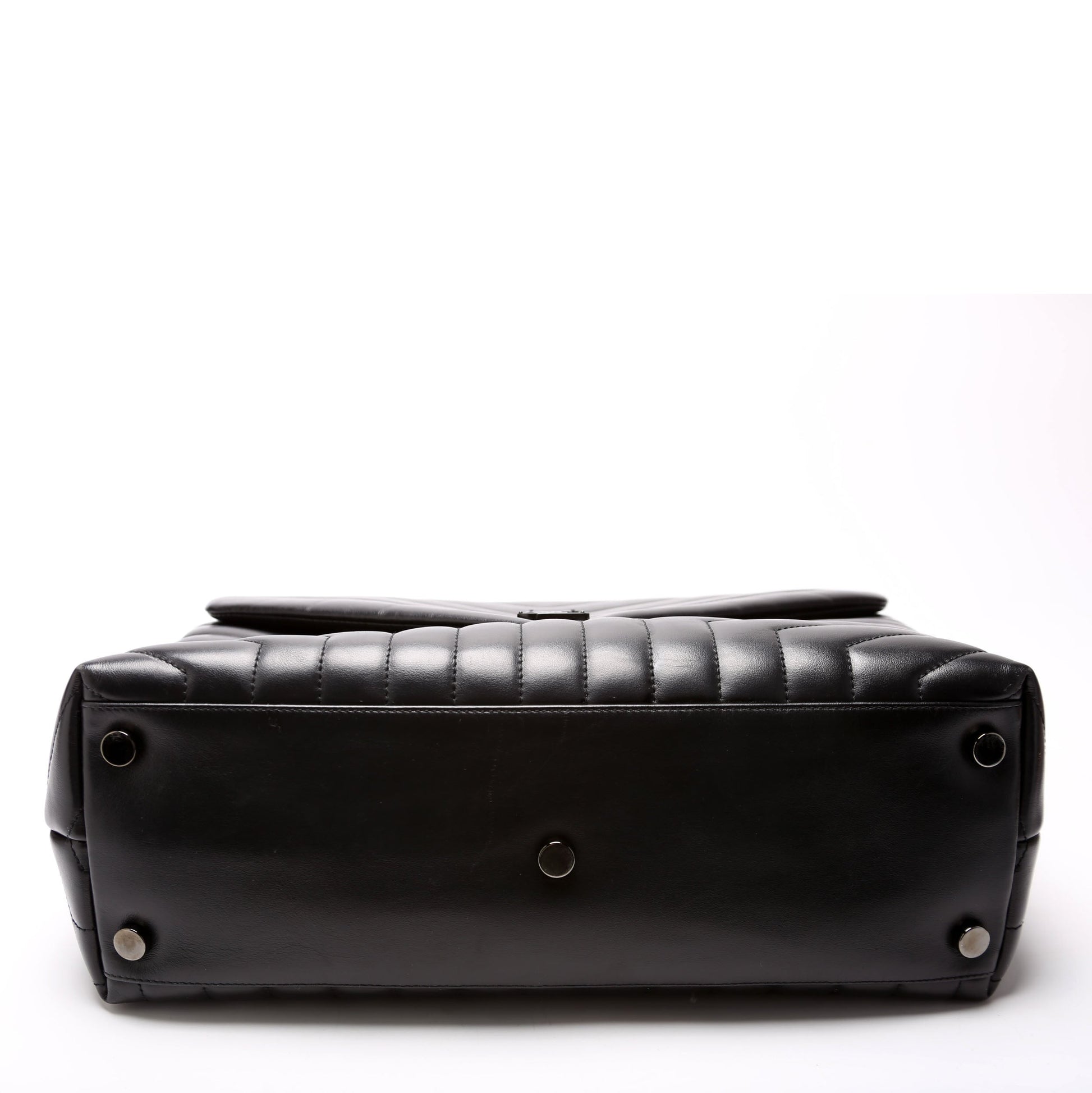 Saint Laurent LouLou Satchel Large 574947 Black Bag