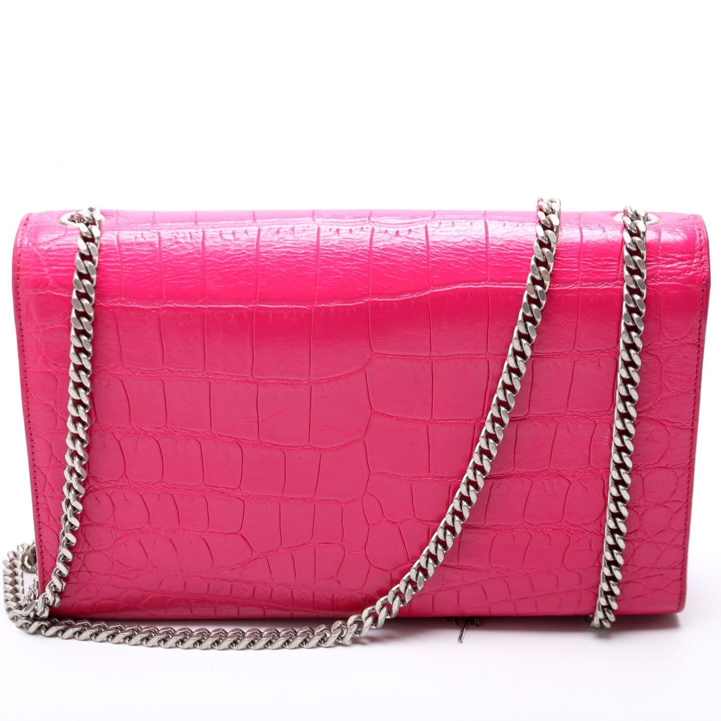 Saint Laurent Kate Tassel Satchel Medium 354119 Pink Bag