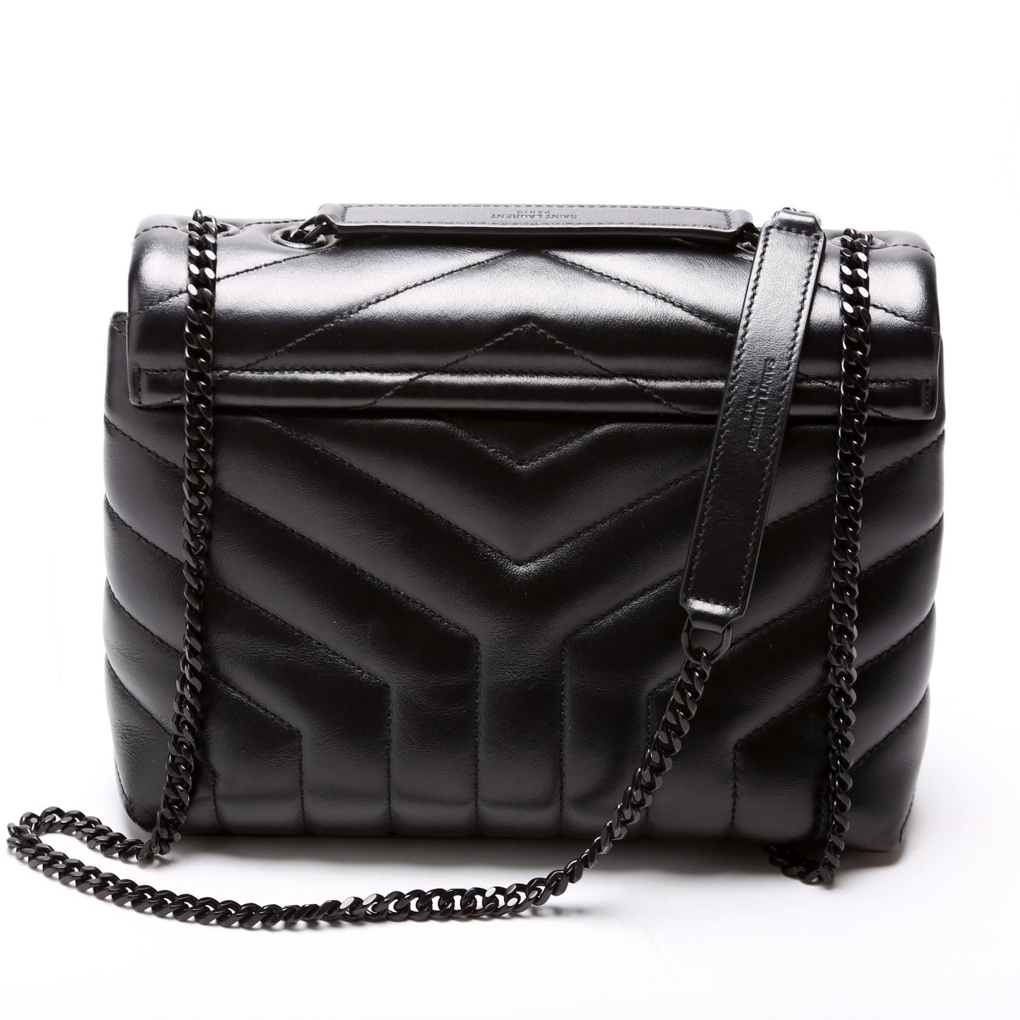 Saint Laurent LouLou Satchel Small 494699 Black Bag