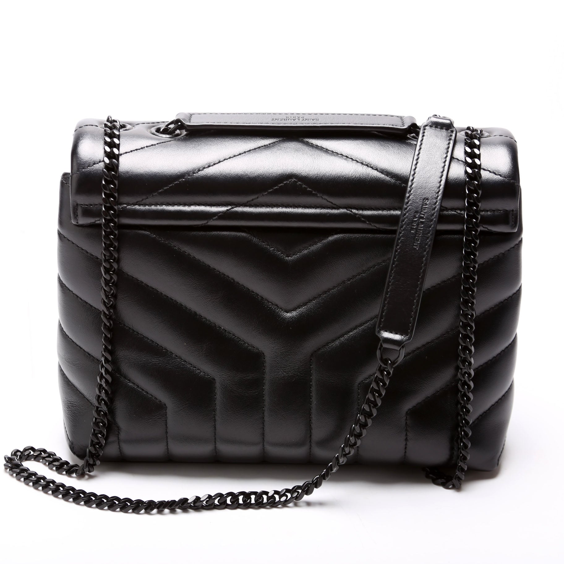 Saint Laurent LouLou Satchel Small 494699 Black Bag