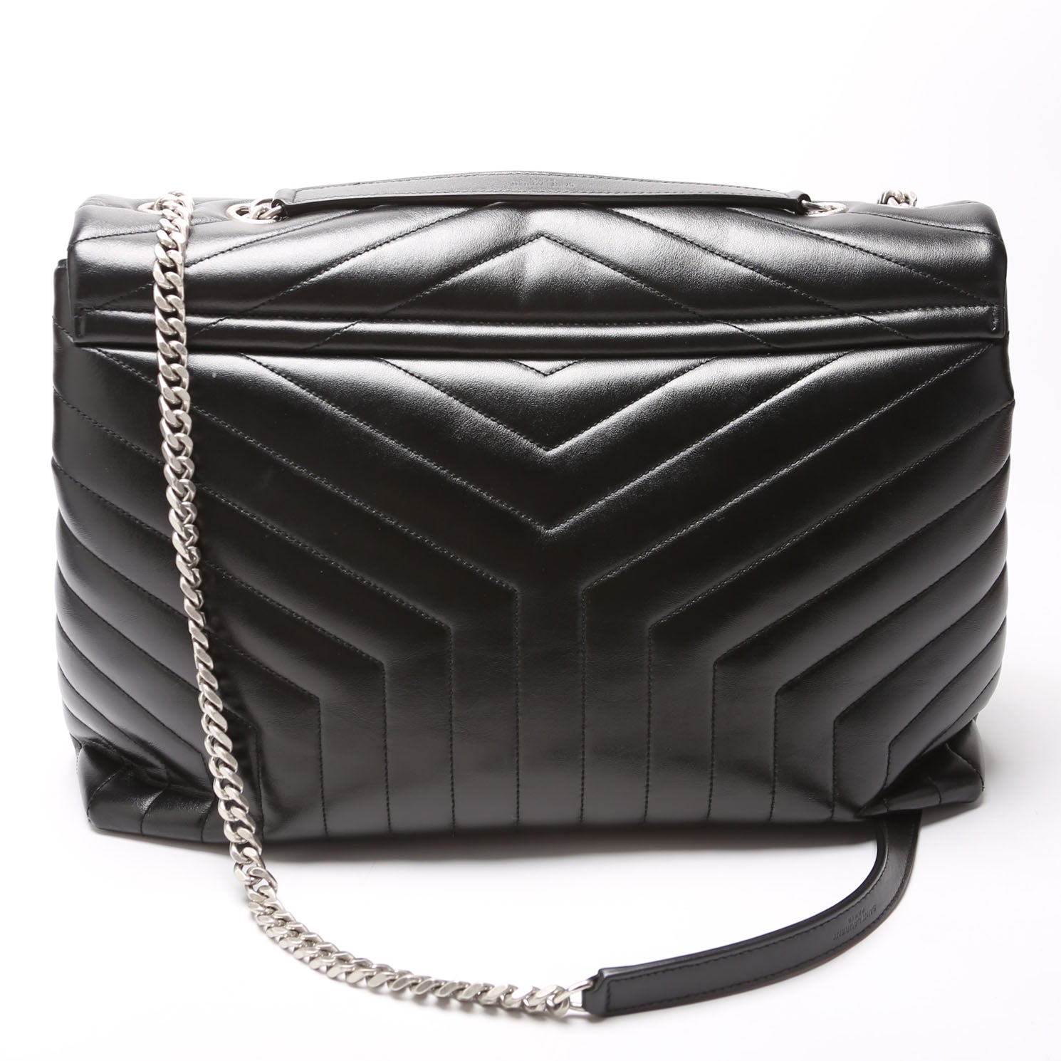 Saint Laurent LouLou Satchel Large 574947 Black Bag