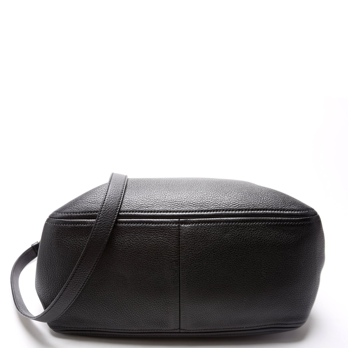 Prada Vitello Daino Phenix Boston Black Bag