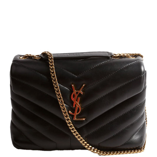 Saint Laurent LouLou Satchel Small 494699 Black Bag