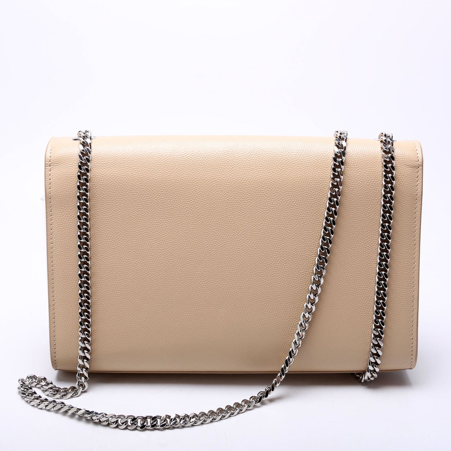 Saint Laurent Kate Satchel Grain Medium 364021 Tan Bag