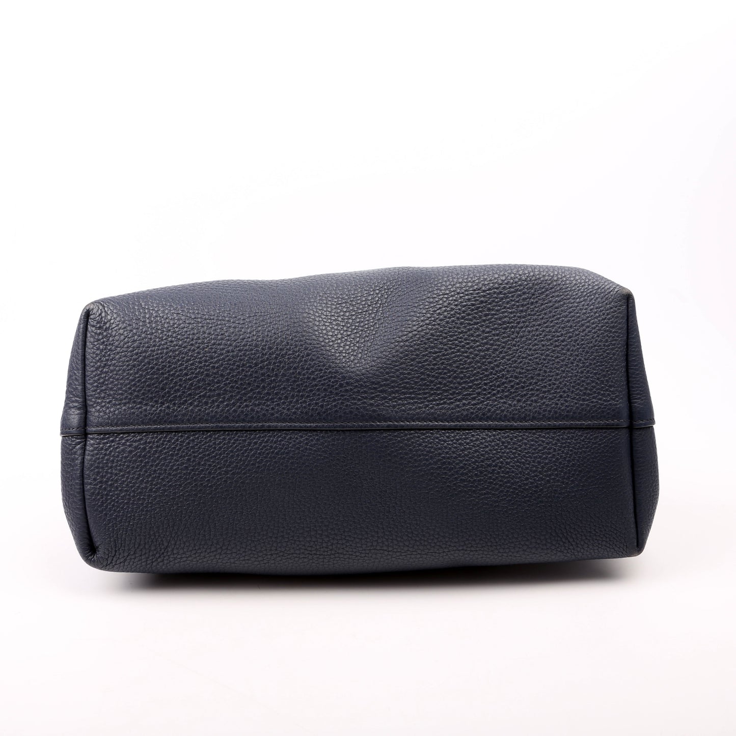 Prada Vitello Daino Phenix Hobo Navy Bag