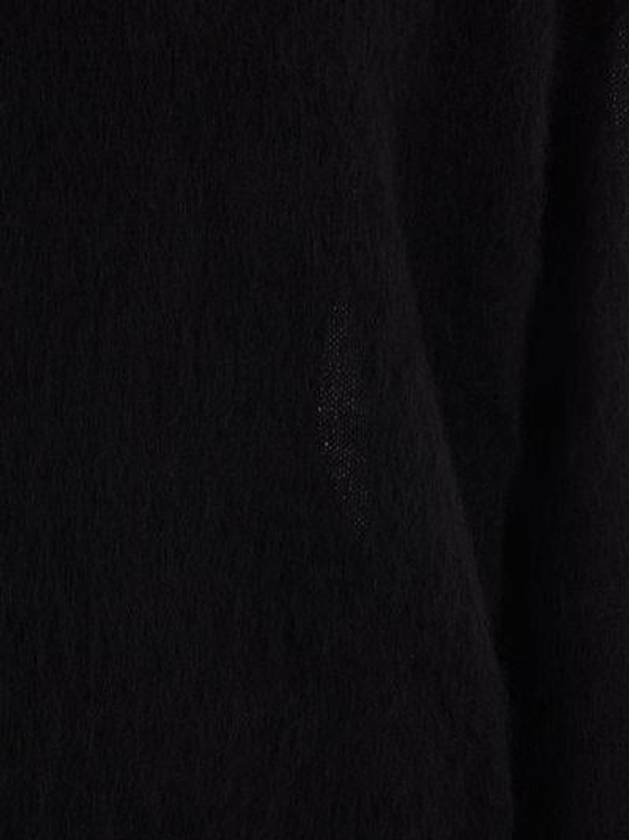 Luxury Saint Laurent Trending 2026 Women's Mohair Blend Turtleneck Black