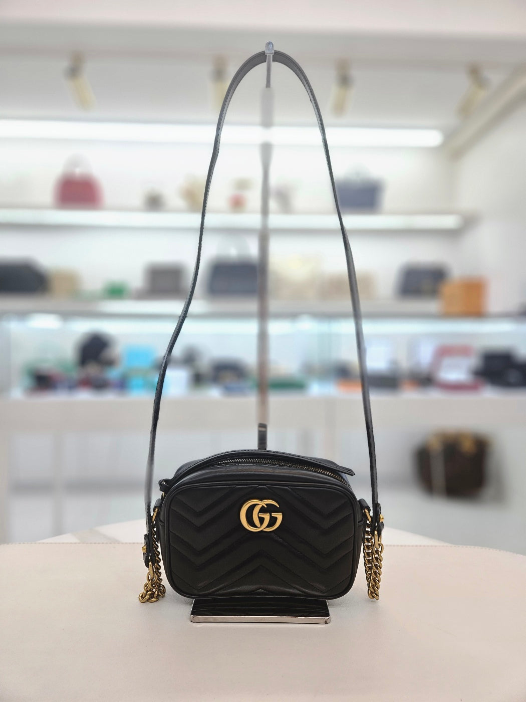 Gucci Leather Mini Crossbody