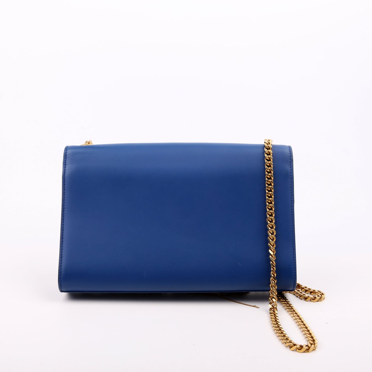 Saint Laurent Kate Tassel Satchel Medium Blue Bag