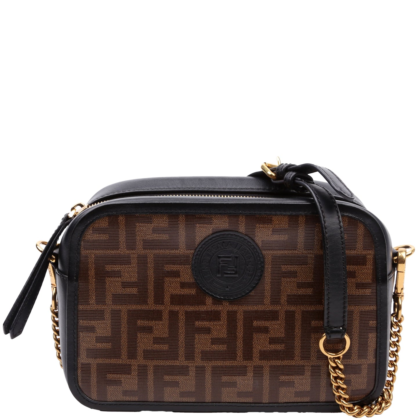 Fendi 8BT287 Coated Canvas Small Camera Bag