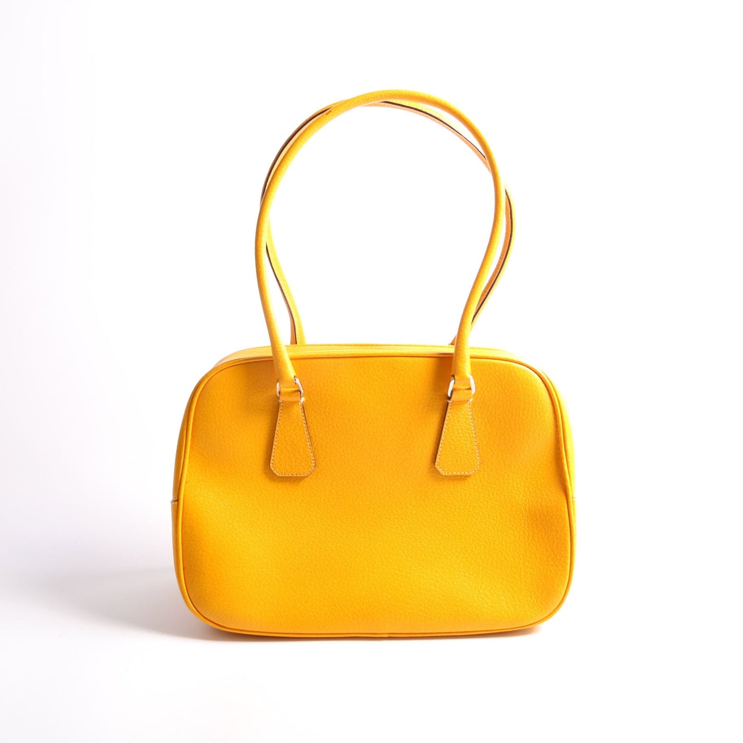 Prada Cinghialge Sport Bowler Vintage Yellow Bag