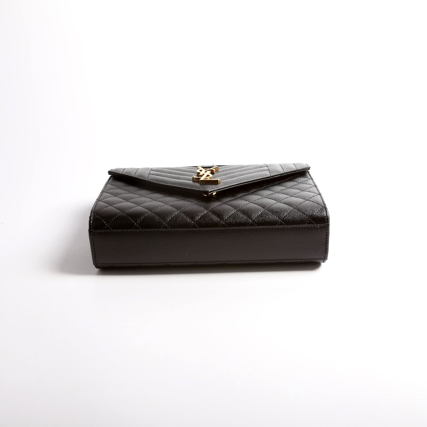 Saint Laurent Envelope Small Triquilt 600195 Black Bag