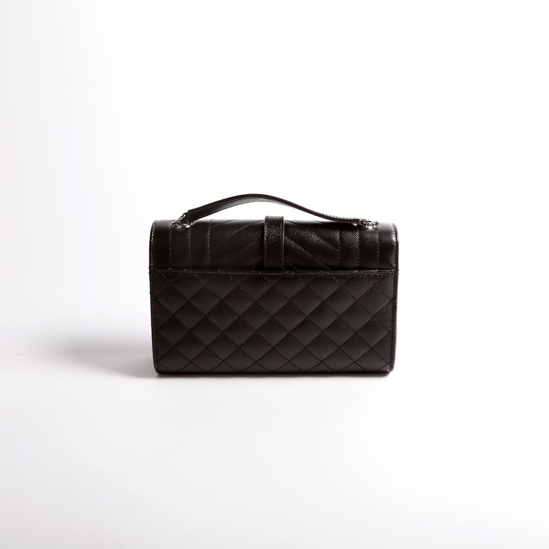 Saint Laurent Envelope Small Triquilt 600195 Black Bag