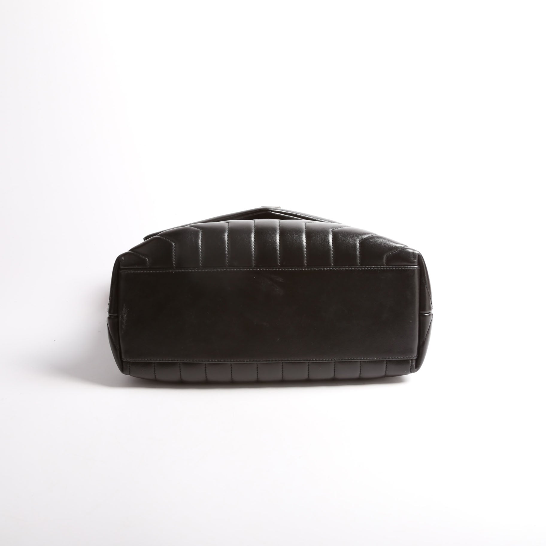 Saint Laurent LouLou Satchel Medium 487216 Black Bag