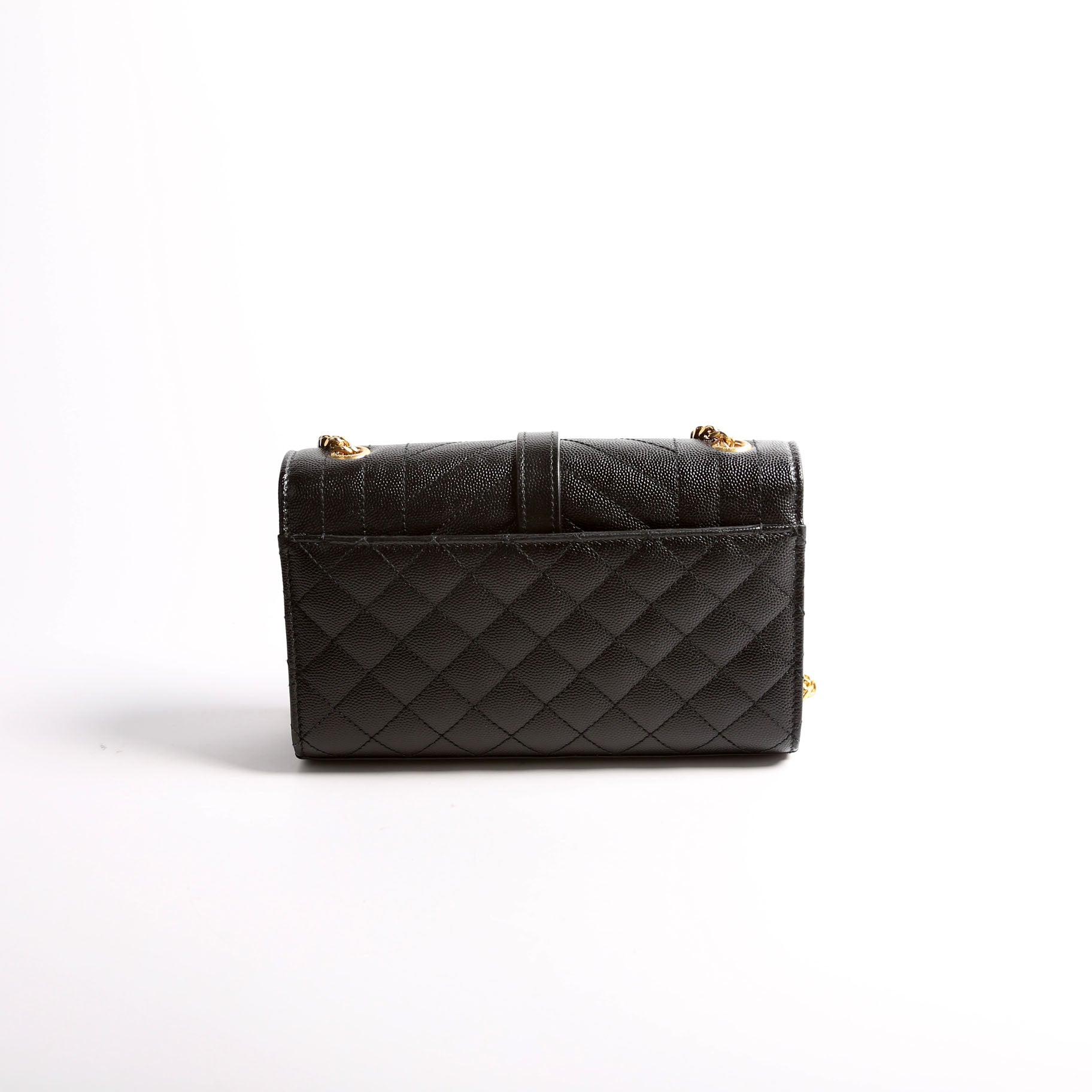 Saint Laurent Envelope Small Triquilt 600195 Black Bag