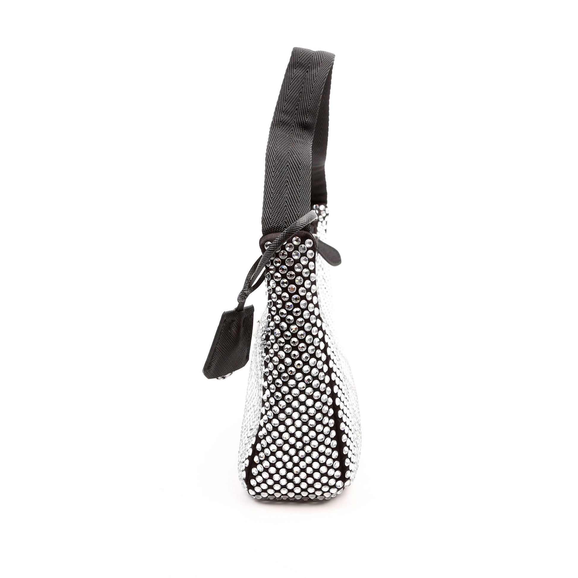 Prada Satin Crystal Re-edition 2000 Mini Bag