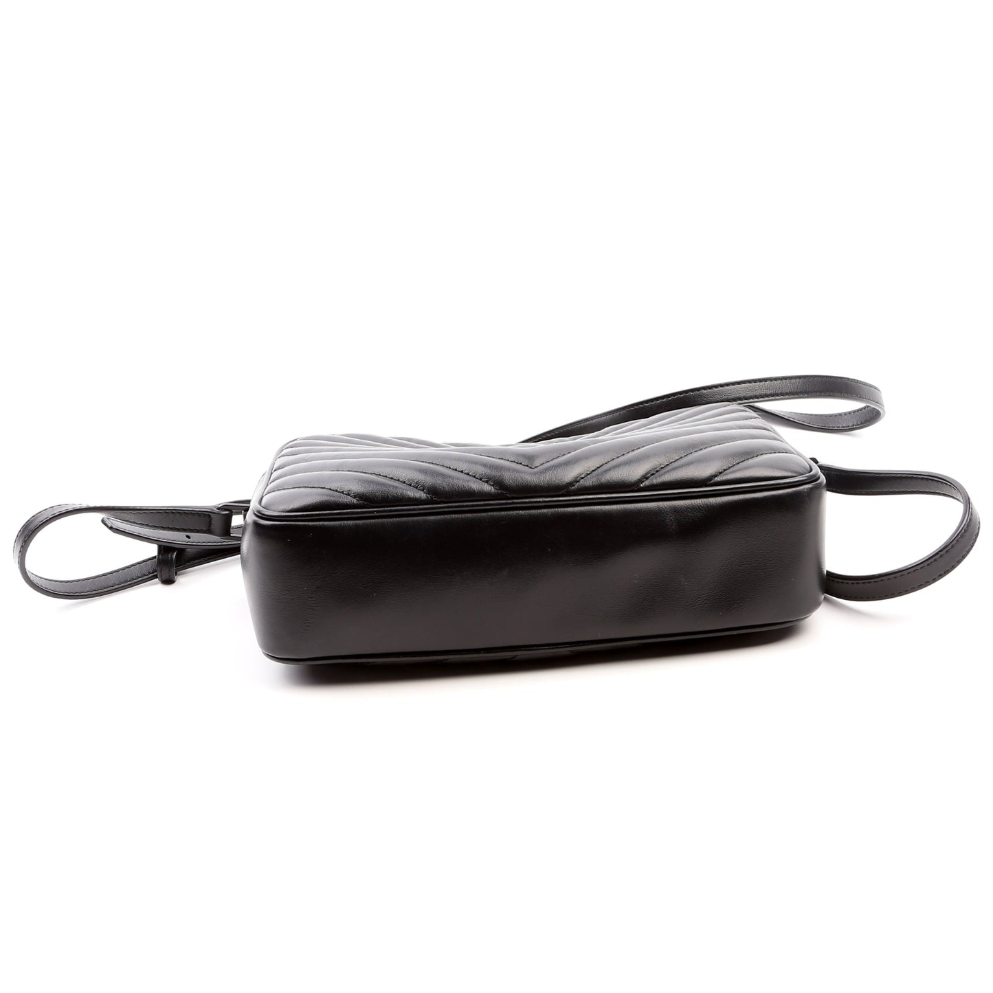Saint Laurent Lou Camera Quilted Black Bag