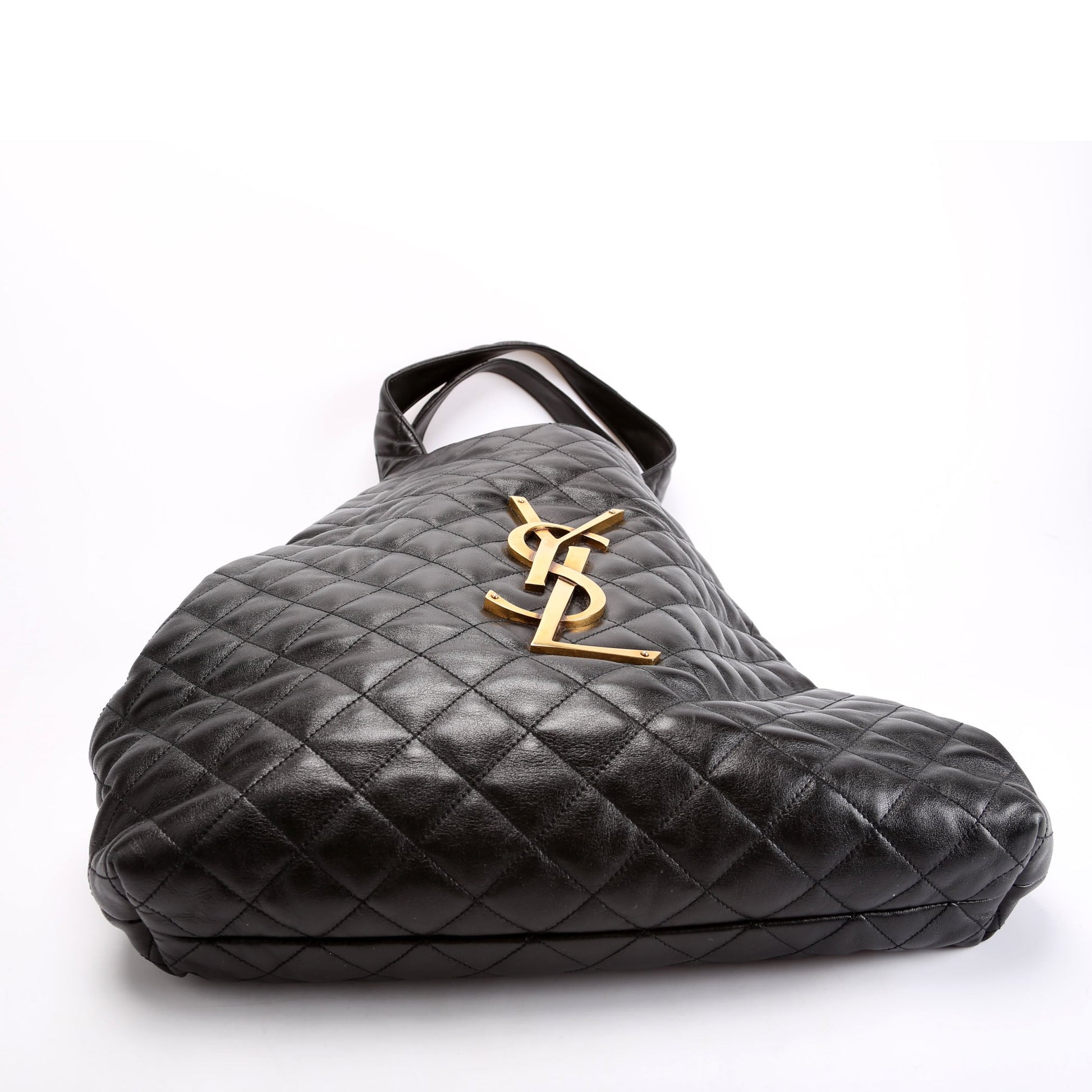 Saint Laurent 698651 Maxi Icare Shopping Black Bag