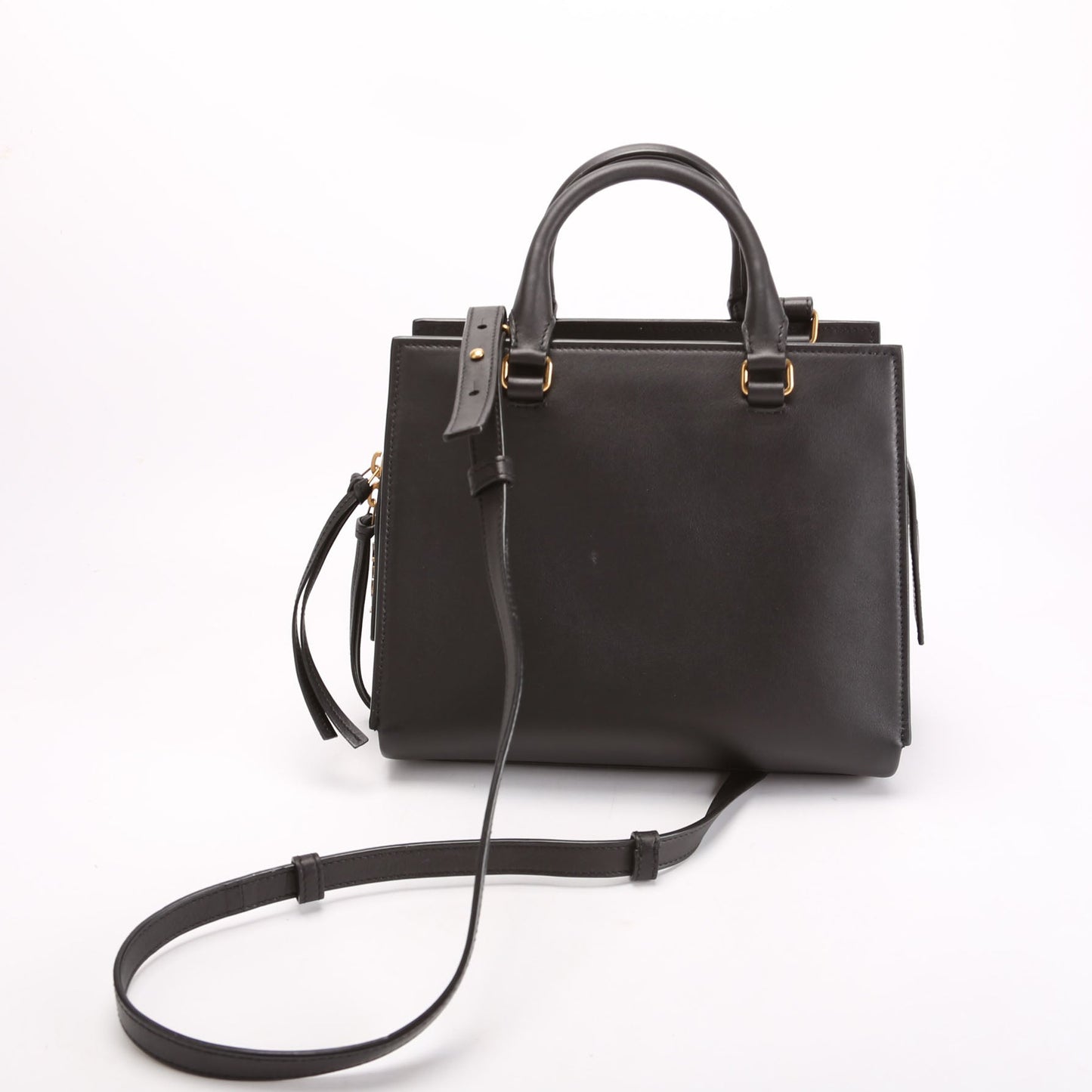 Saint Laurent Eastside Smooth Calfskin Small Tote 554116 Black Bag