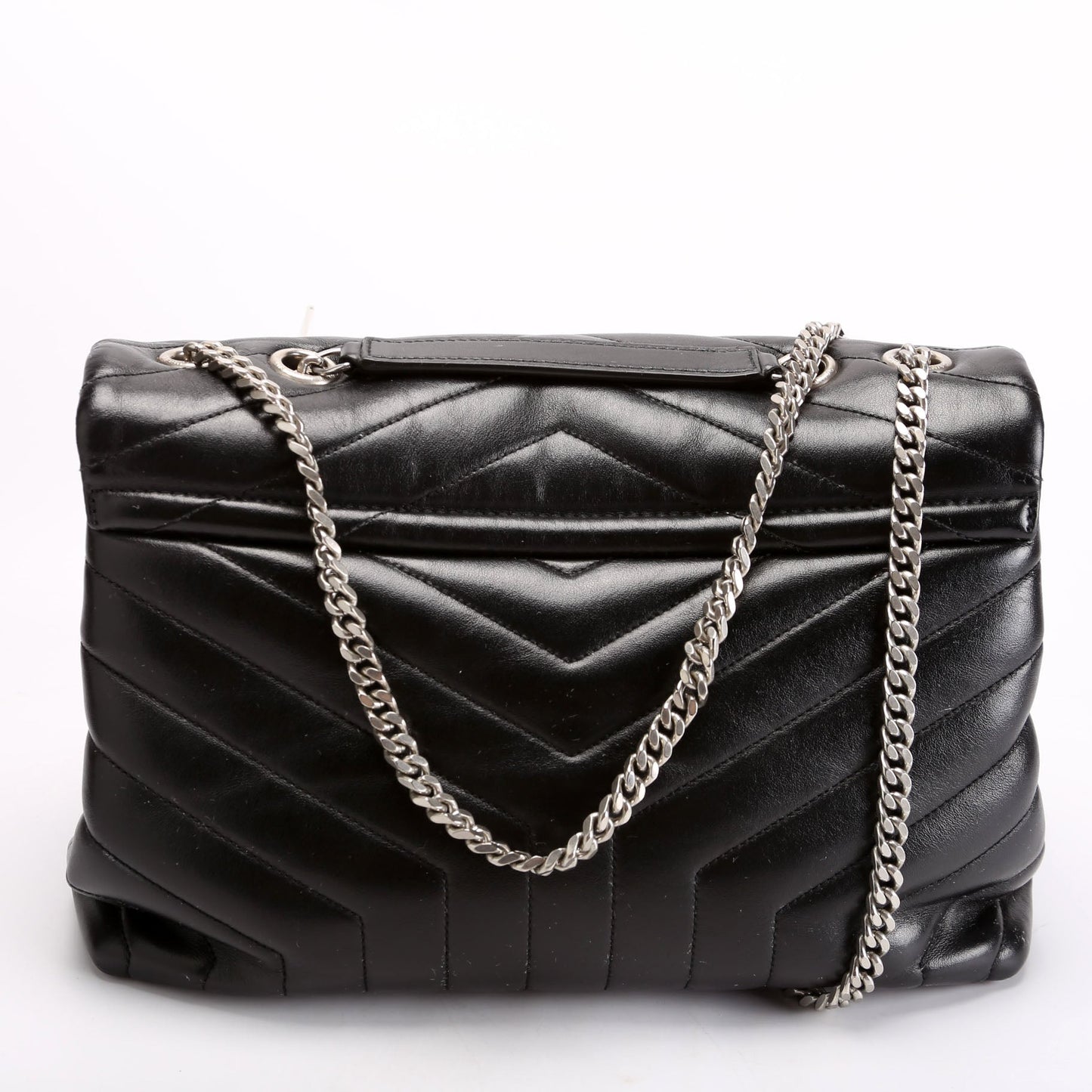 Saint Laurent LouLou Medium Quilted 574946 Black Bag