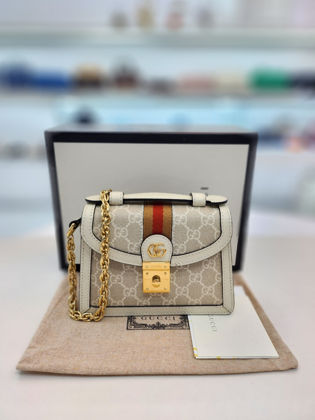 Gucci Leather Mini Tote