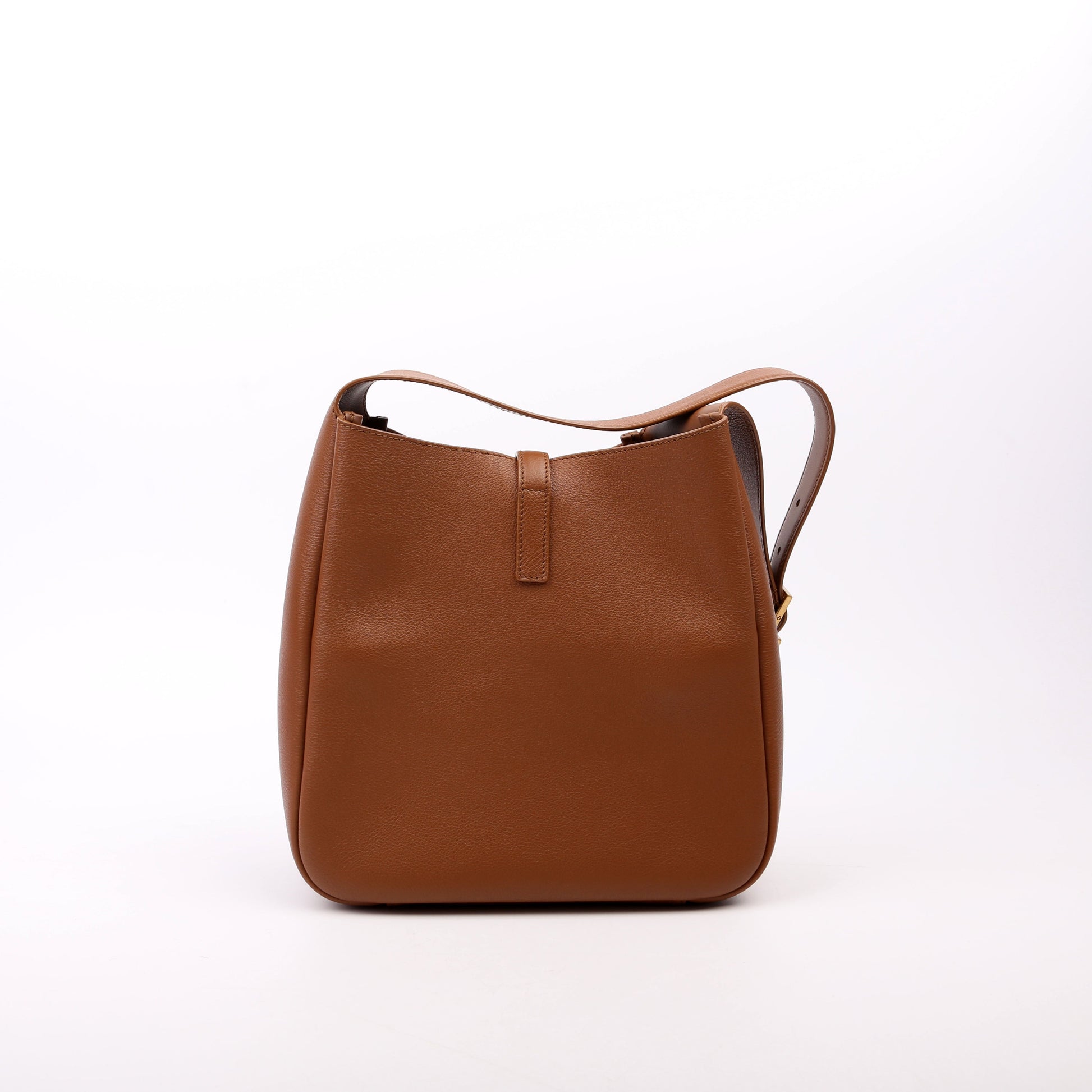 Saint Laurent 713938 Le A 7 Supple Small Hobo Brown Bag
