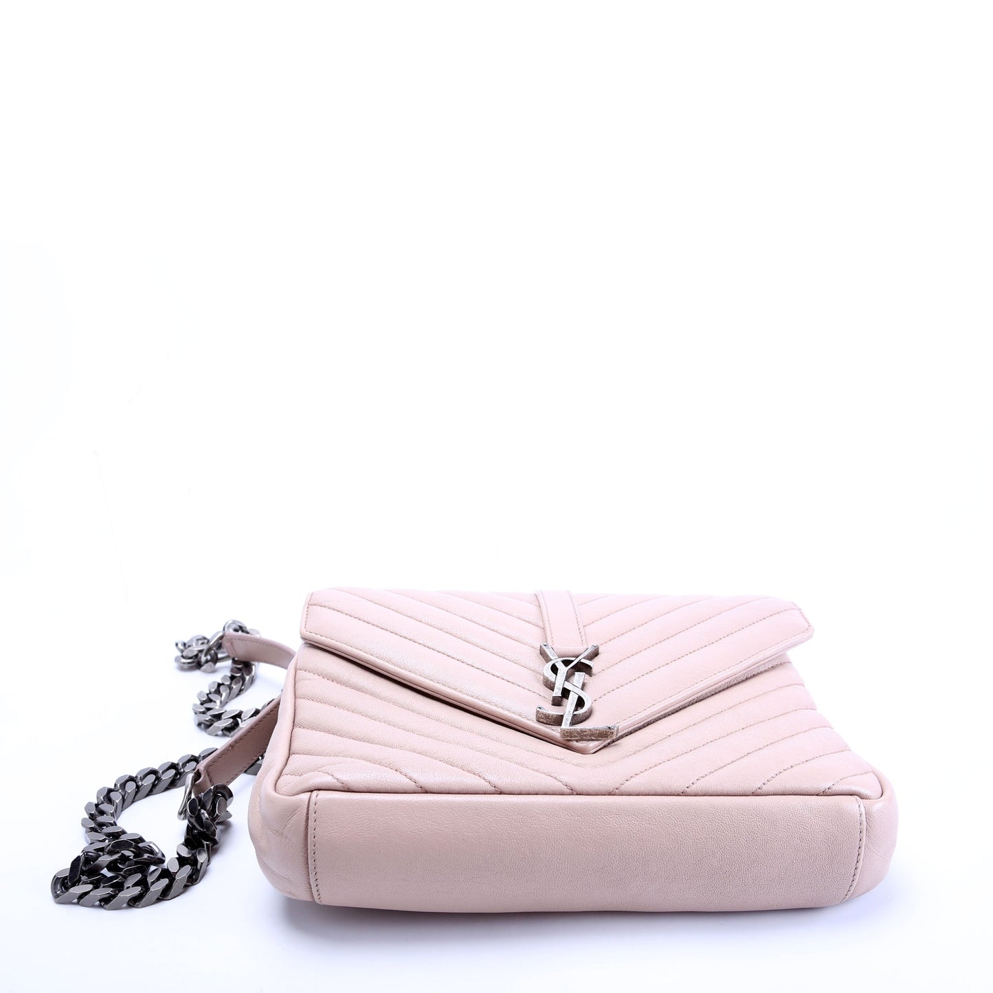 Saint Laurent College Medium Taupe Bag