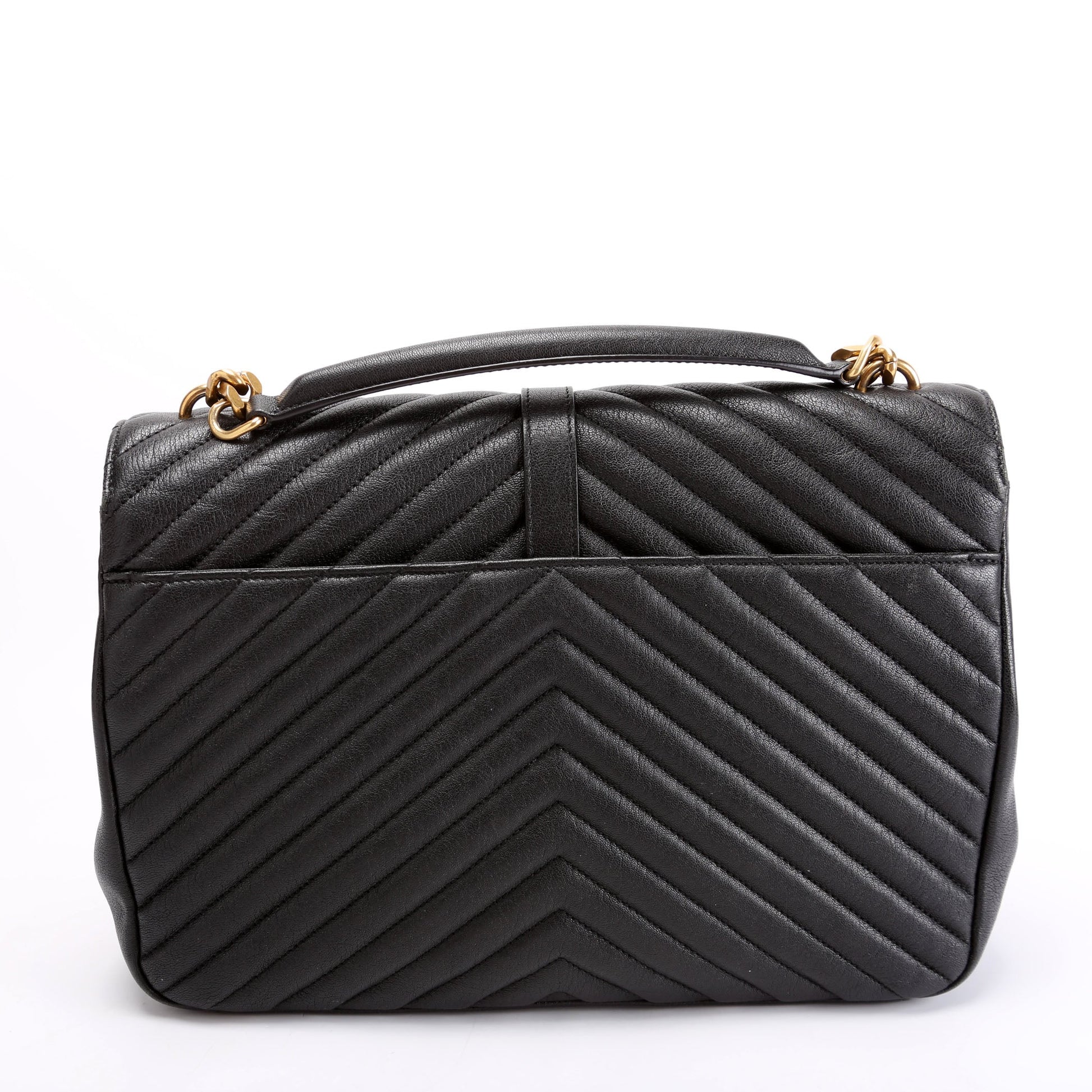 Saint Laurent College Large Large 392738 Black Bag