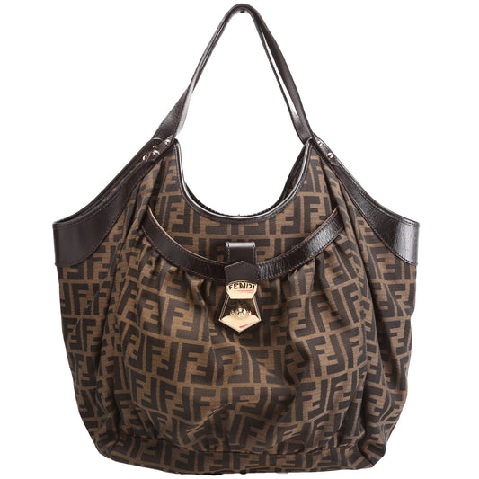 Fendi 8BR635 FF Zucca Chef Tote Large Bag