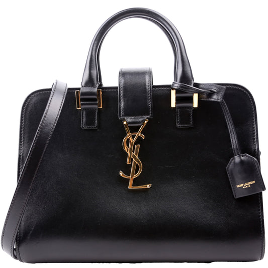 Saint Laurent Monogram Cabas Baby 568853 Black Bag