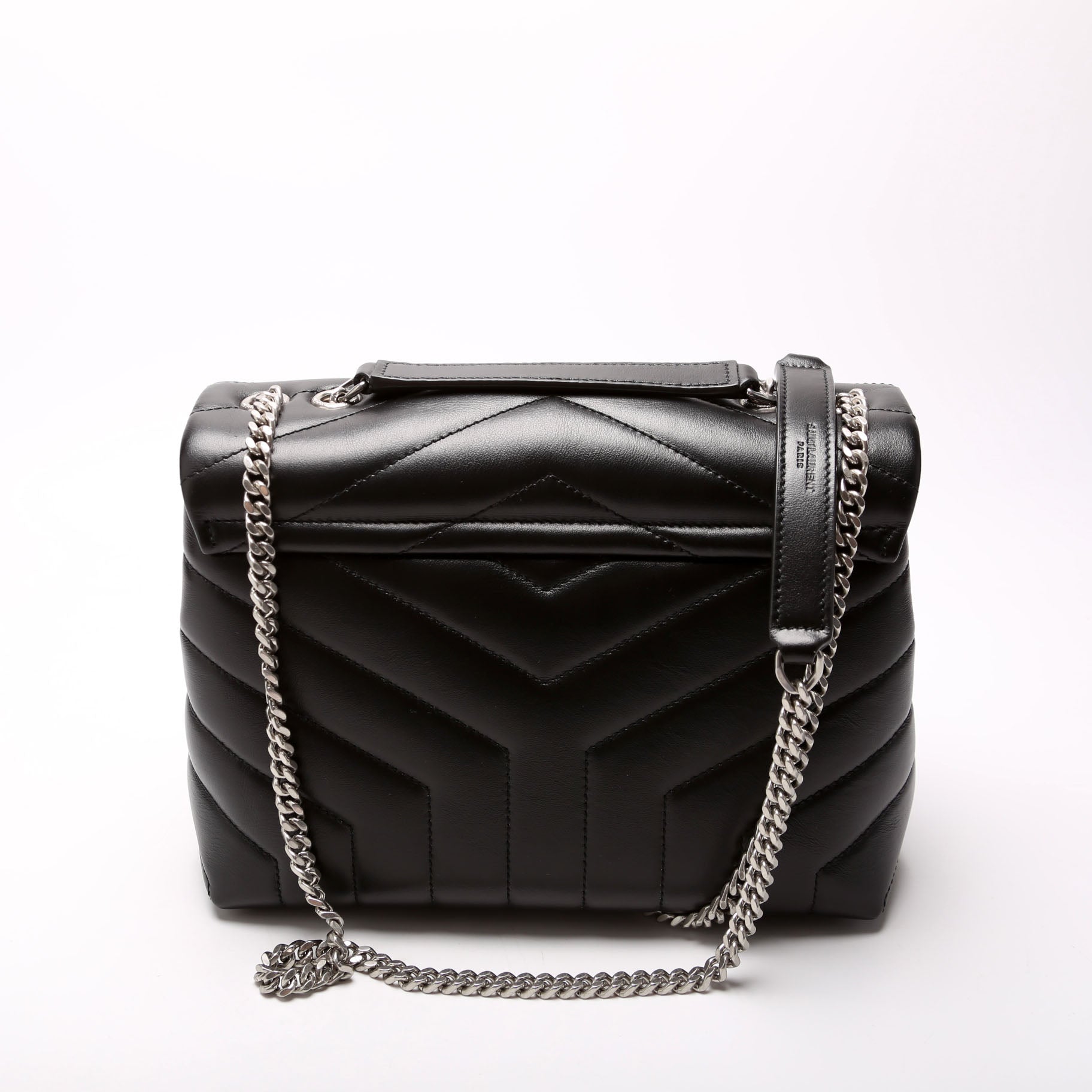Saint Laurent LouLou Satchel Small 494699 Black Bag