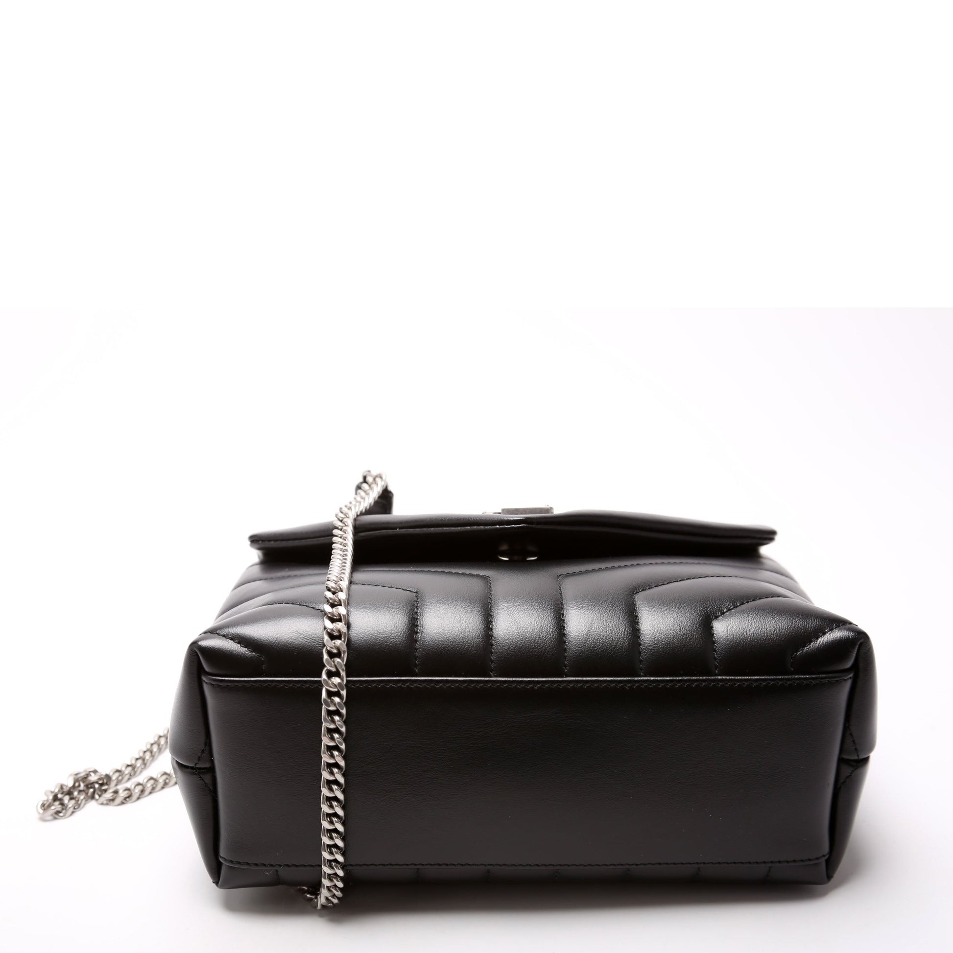 Saint Laurent LouLou Satchel Small 494699 Black Bag