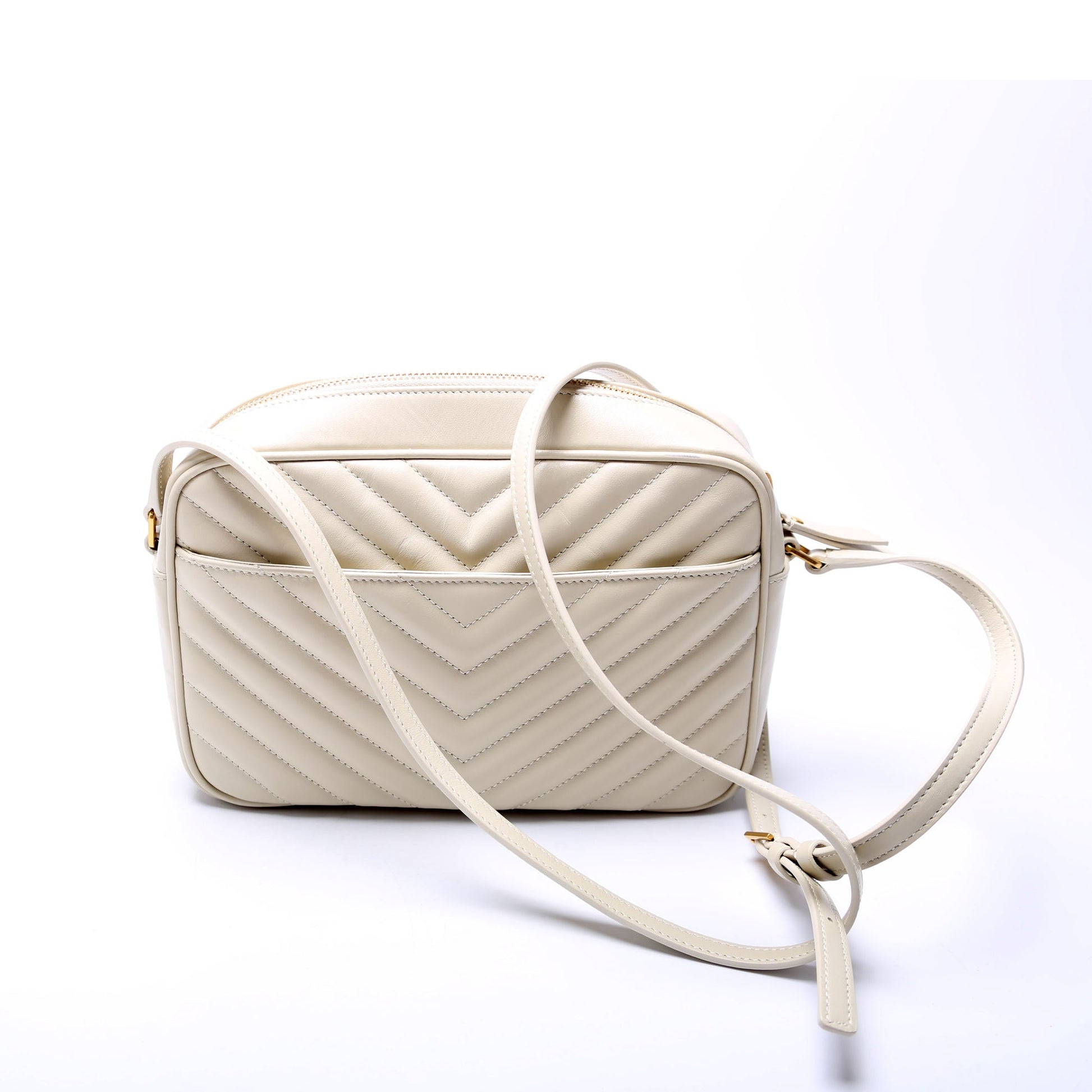 Saint Laurent Lou Camera 761554 White Bag