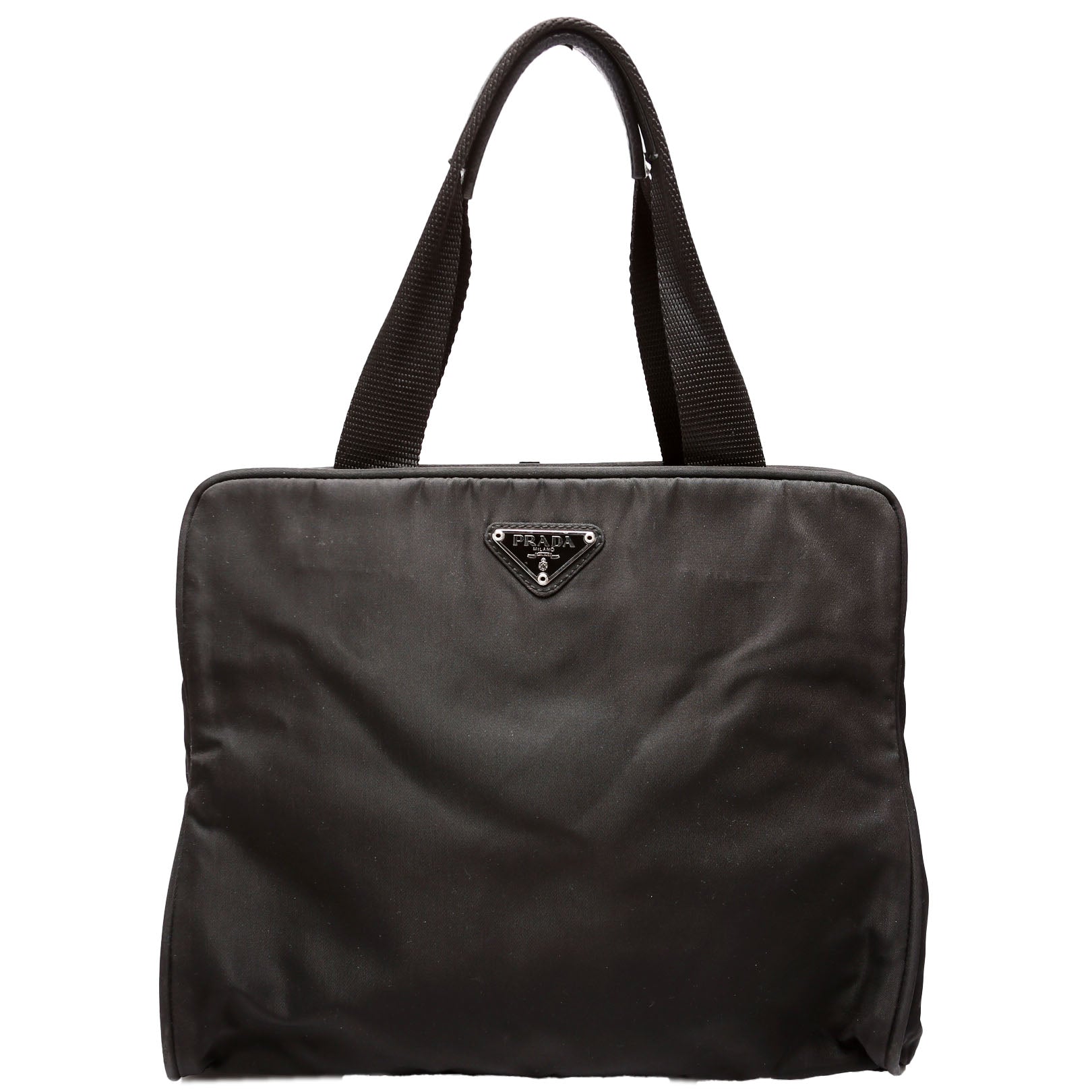 Prada Tessuto Nylon Note Black Bag