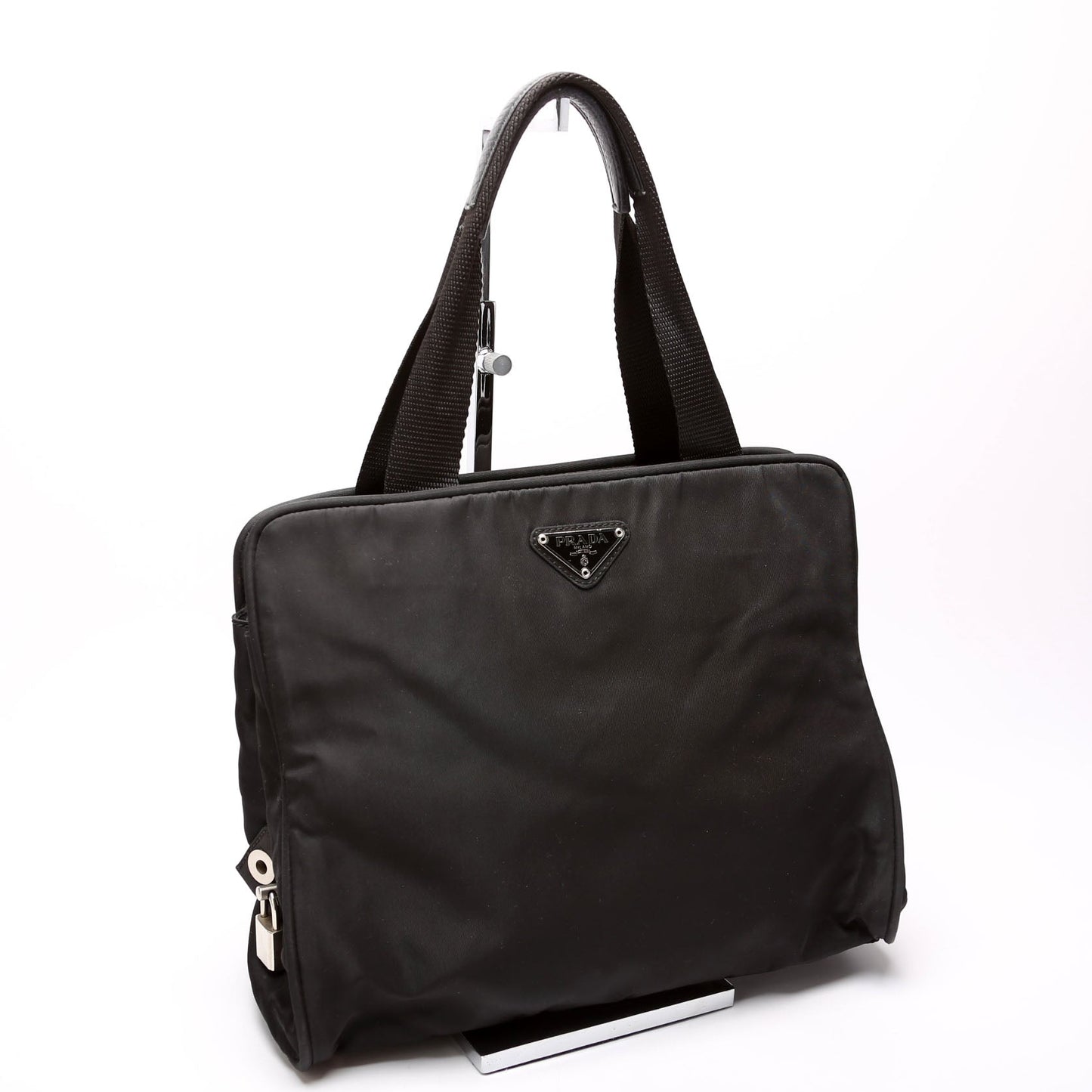 Prada Tessuto Nylon Note Black Bag