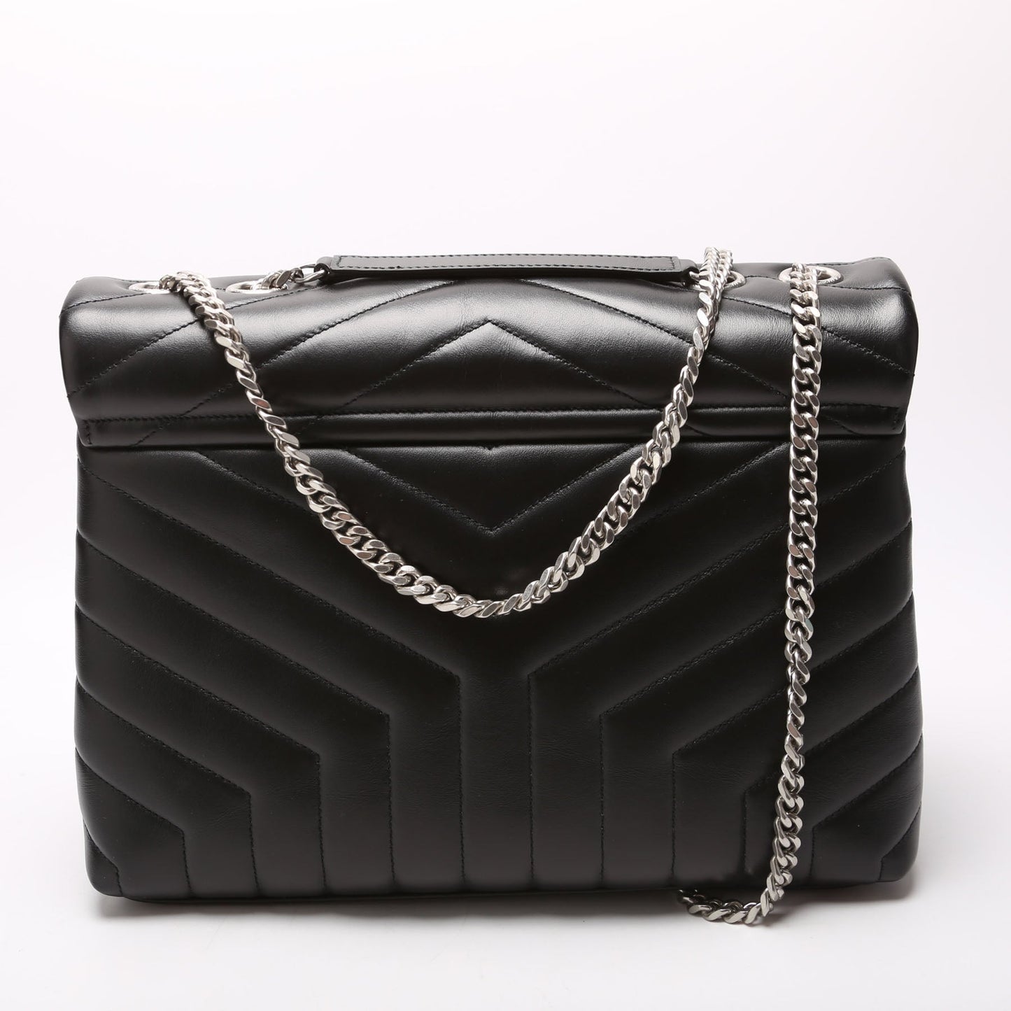 Saint Laurent LouLou Medium Quilted 574946 Black Bag