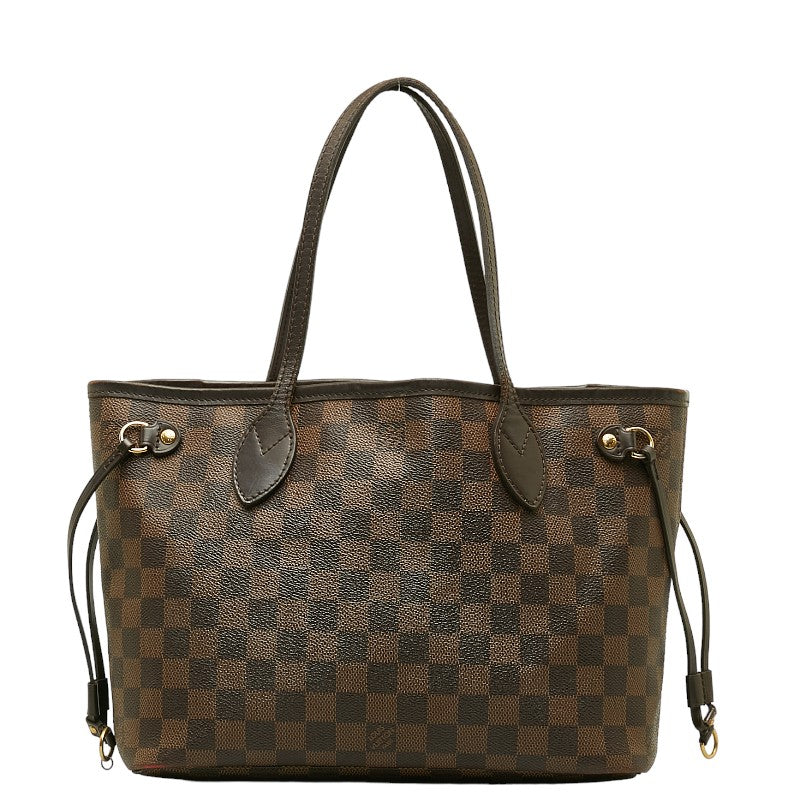 Louis Vuitton Damière Tote Bag PVC/Leather Brown