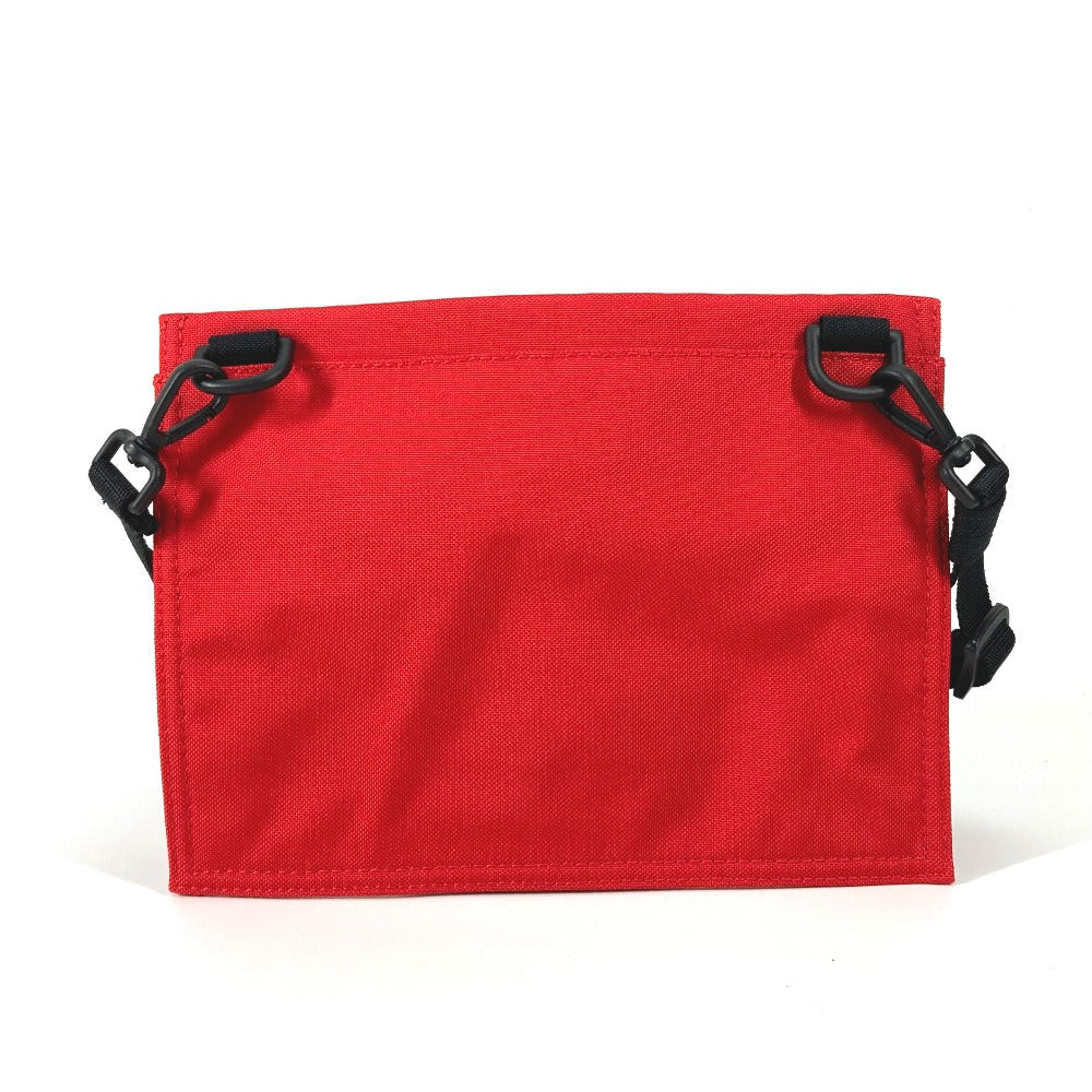 BALENCIAGA Shoulder Bag 618379 Nylon Red Crossbody Explorer Women